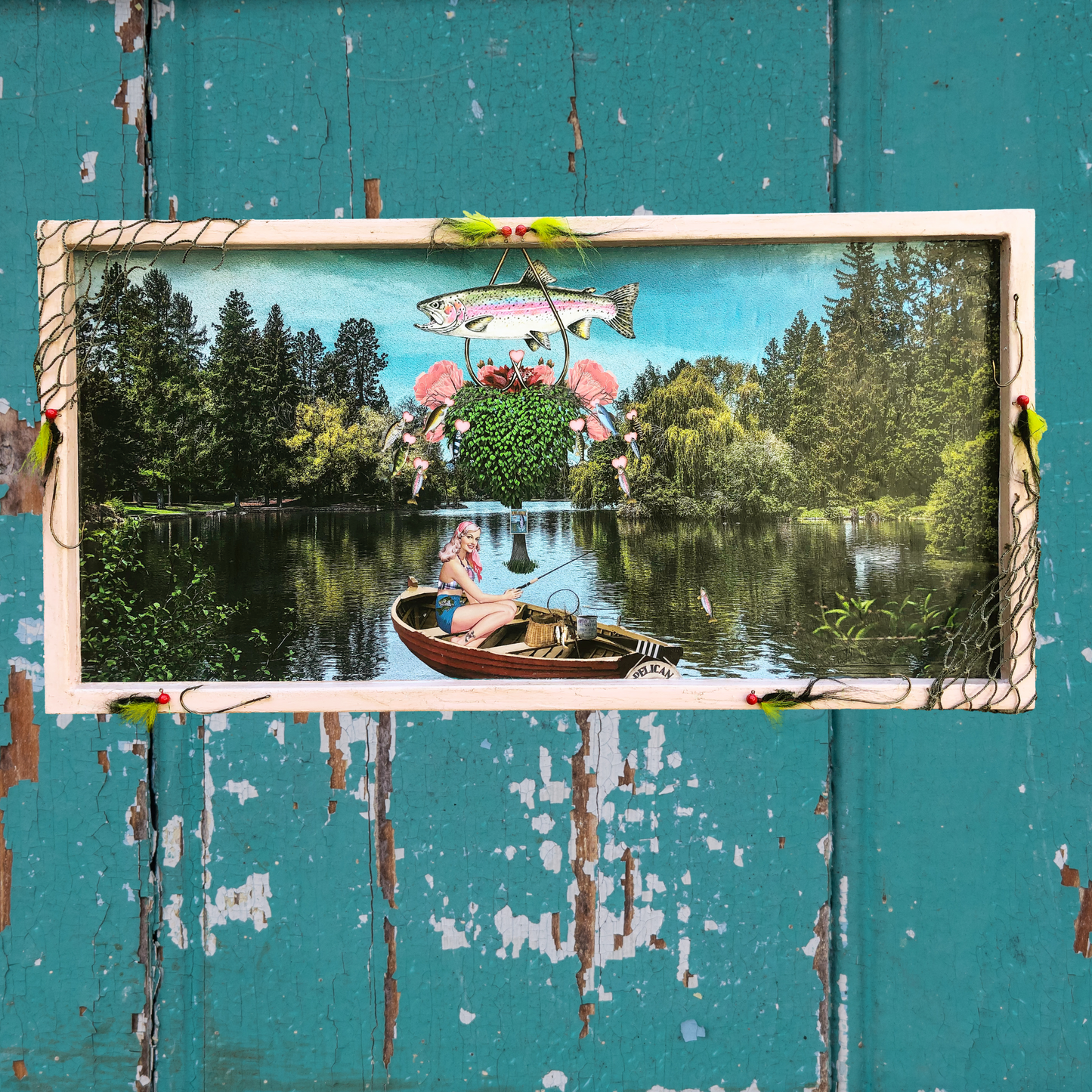 "Fanny Fisher" Original Collage