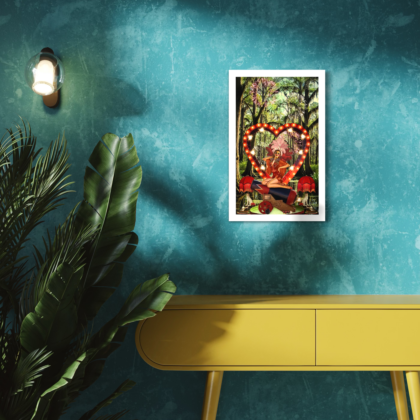 "And So, She Set Her Heart on Fire" Fine Art Prints