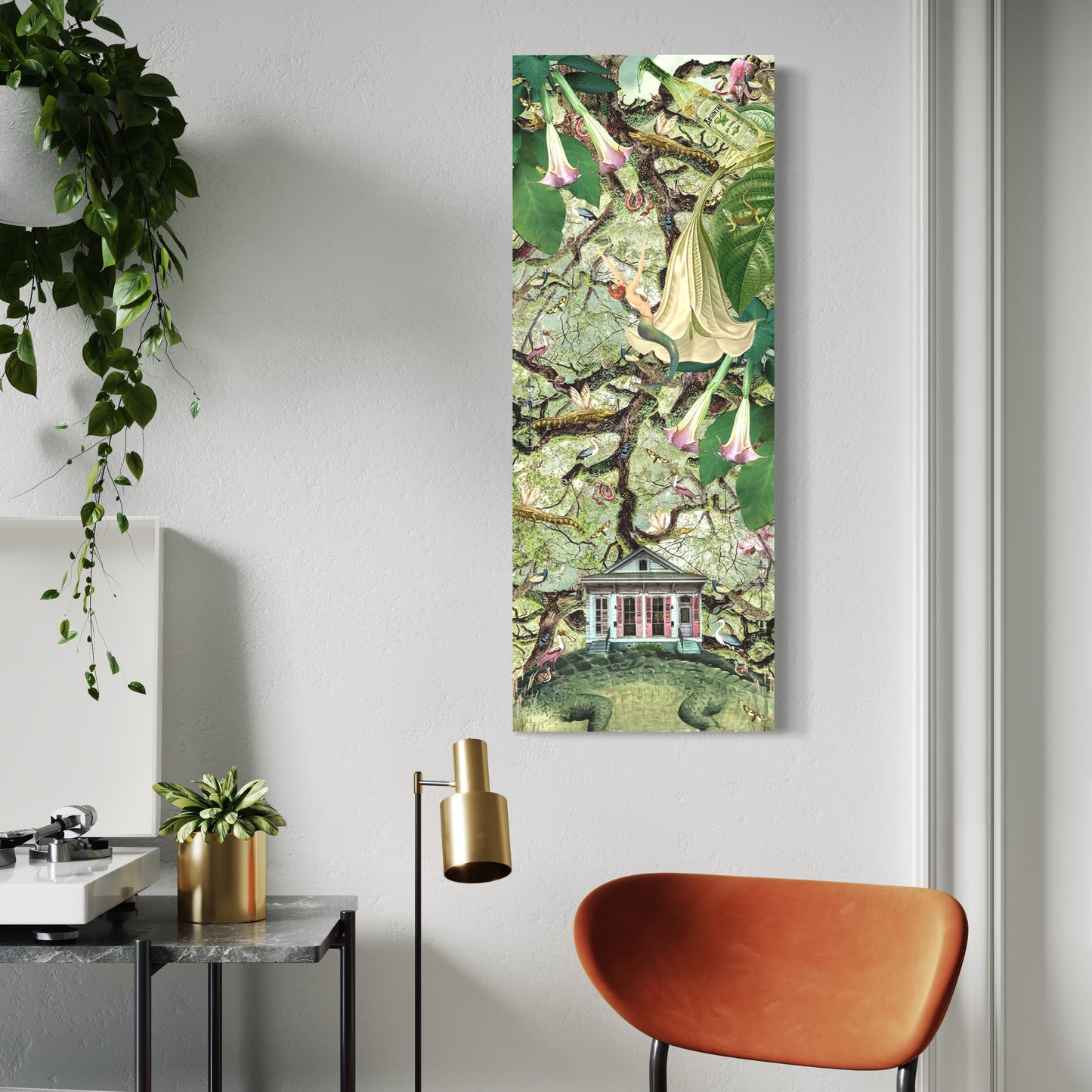 "The House That Dreams" Canvas Prints