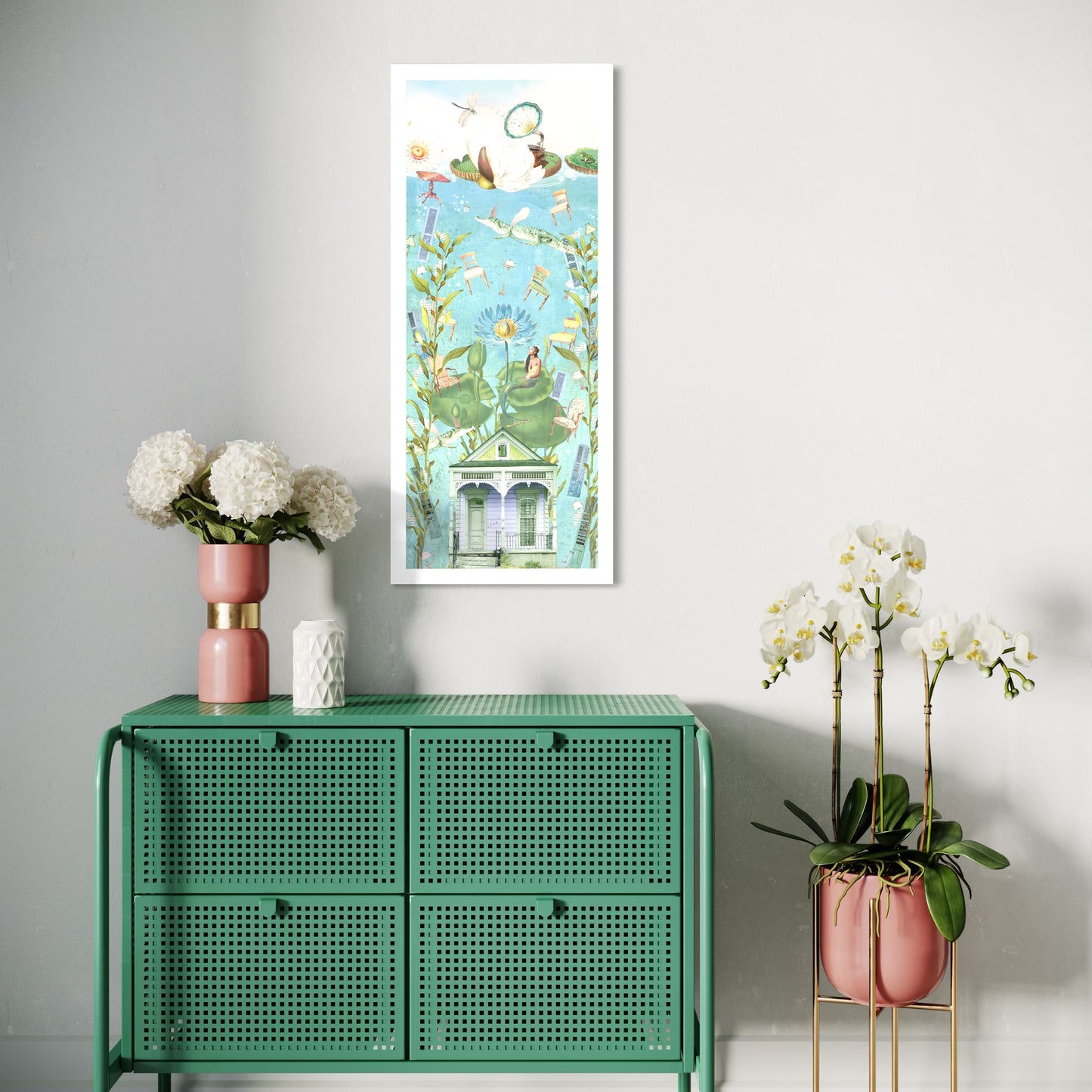 "The House That Sunk" Fine Art Prints