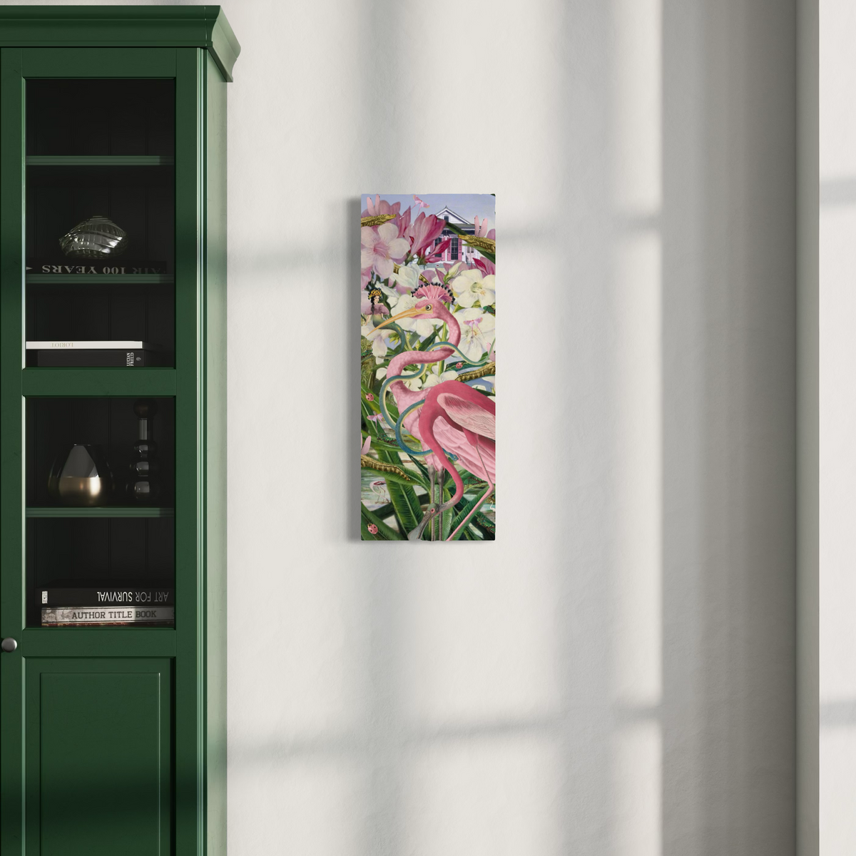 The House That Turned Pink — Canvas Print