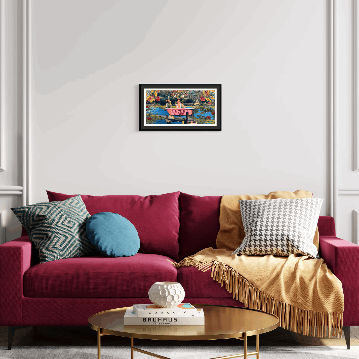 "Cajun Hot Tub II" Framed Prints