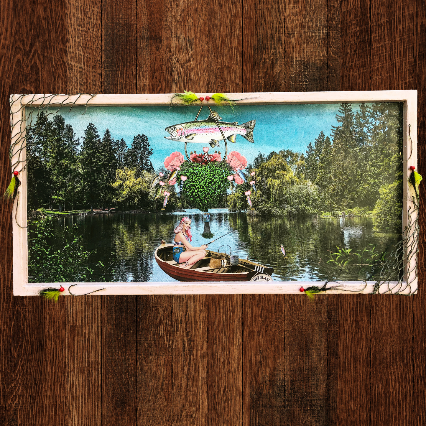"Fanny Fisher" Original Collage