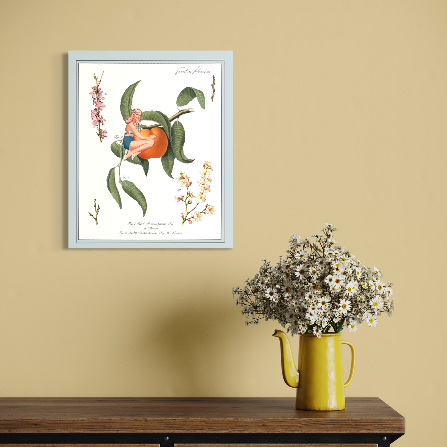 Poster Prints "Sweet As Peaches"