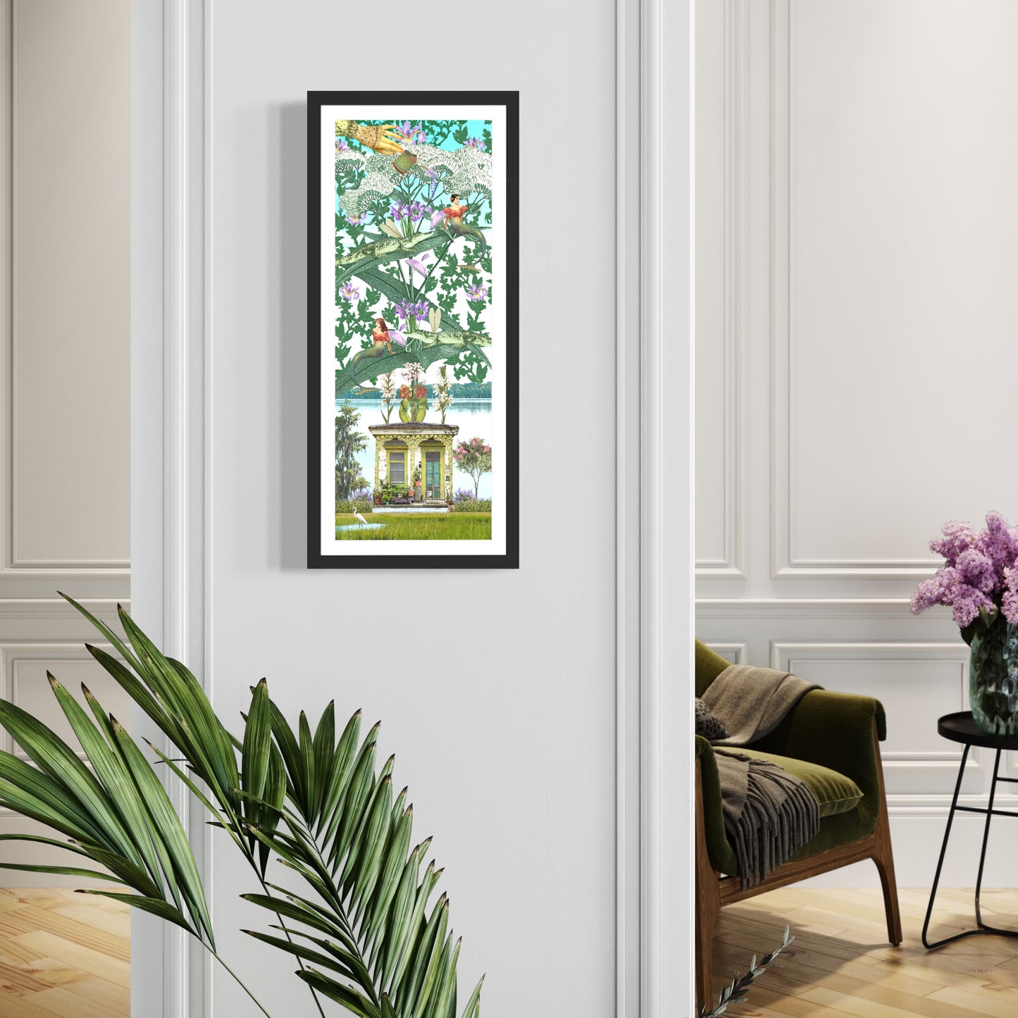 "The House That Grew" Framed Giclee Prints