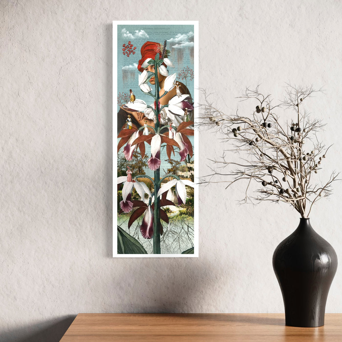 T'es Belle Comme Une Fleur — Fine Art Giclée Print