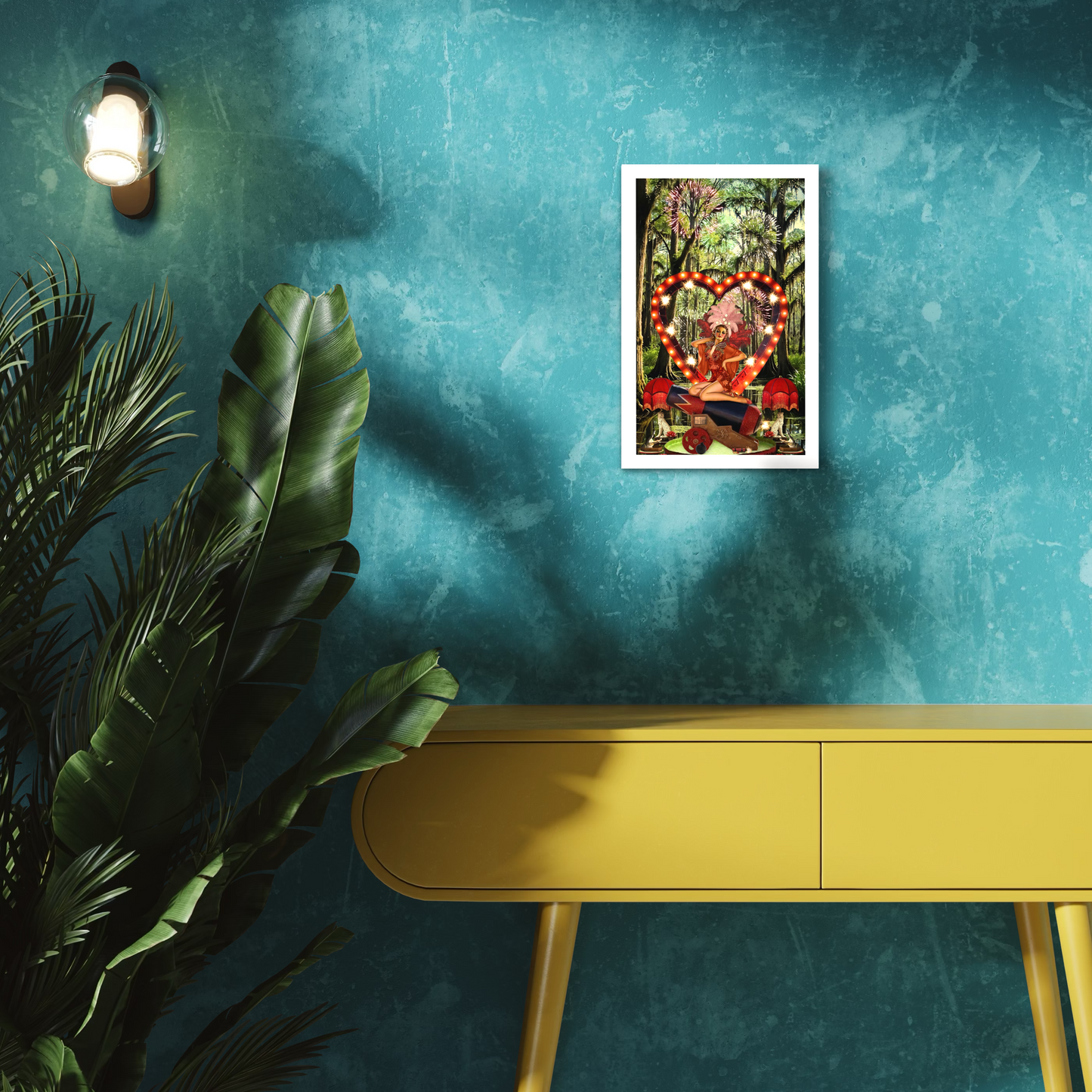 "And So, She Set Her Heart on Fire" Fine Art Prints