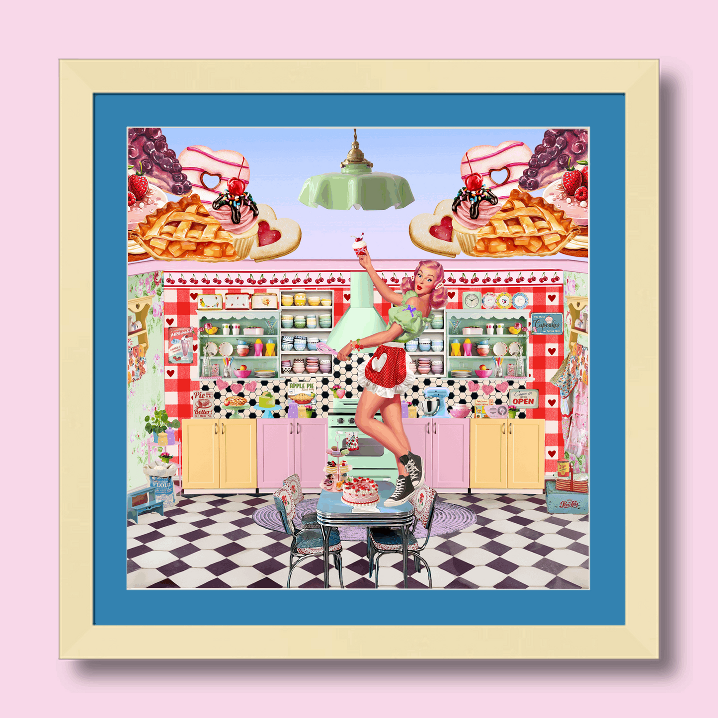 "Bakin' Babs" Framed Prints