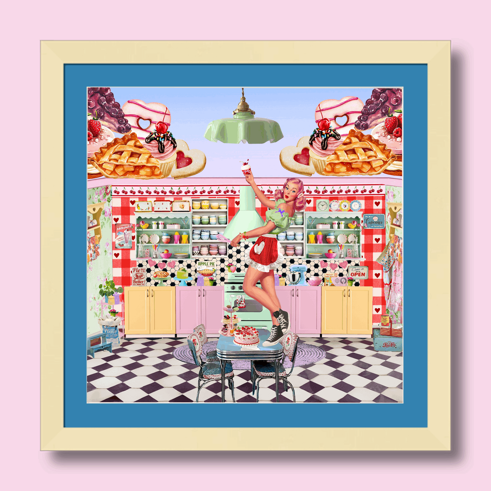 "Bakin' Babs" Framed Prints