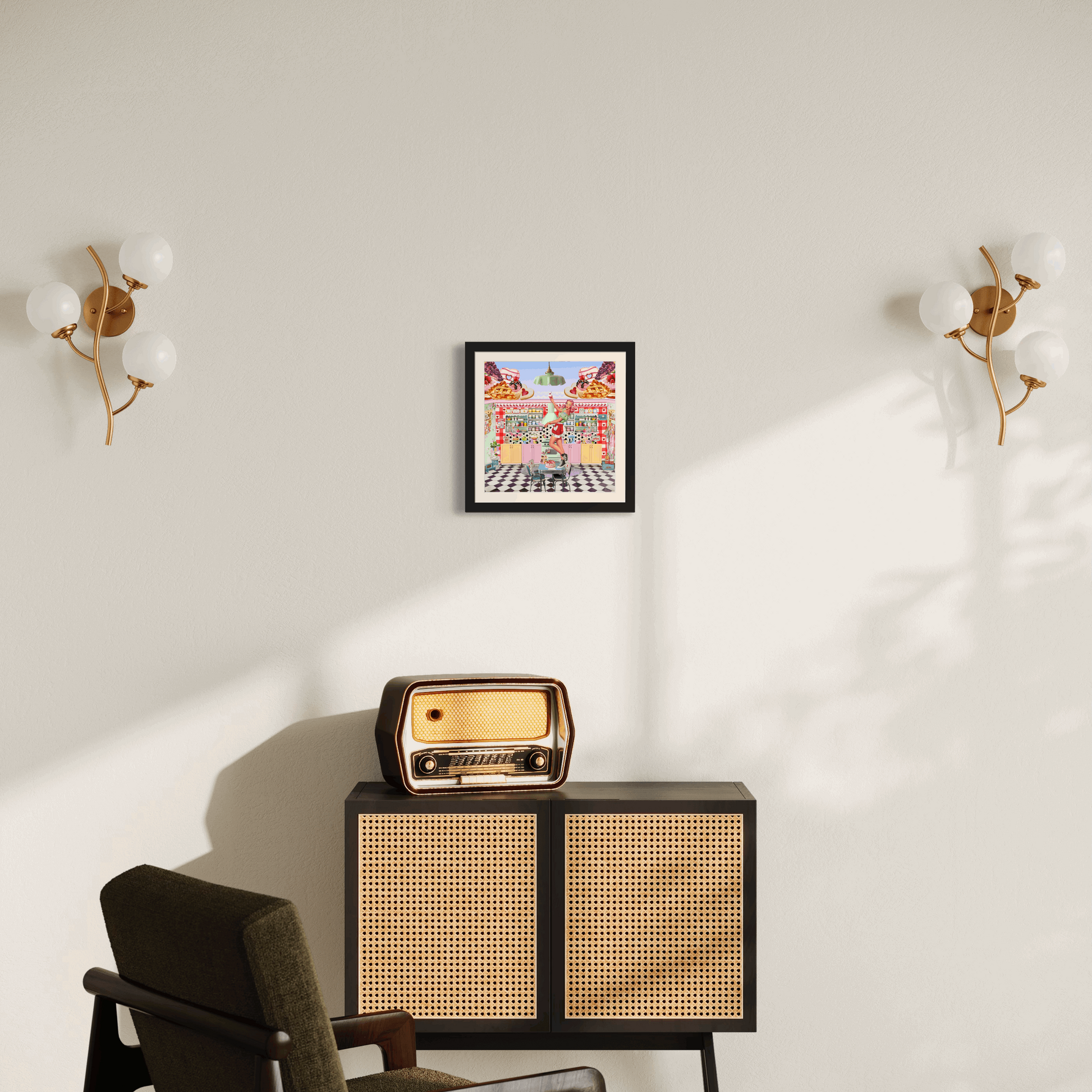 "Bakin' Babs" Framed Prints