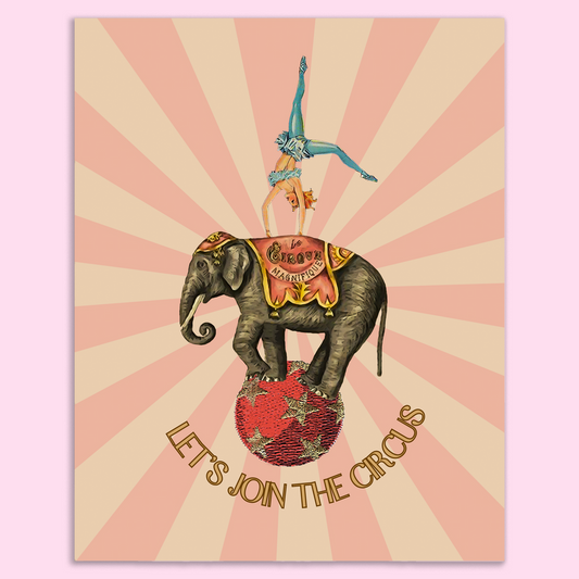 Poster Prints "Let's Join the Circus II"