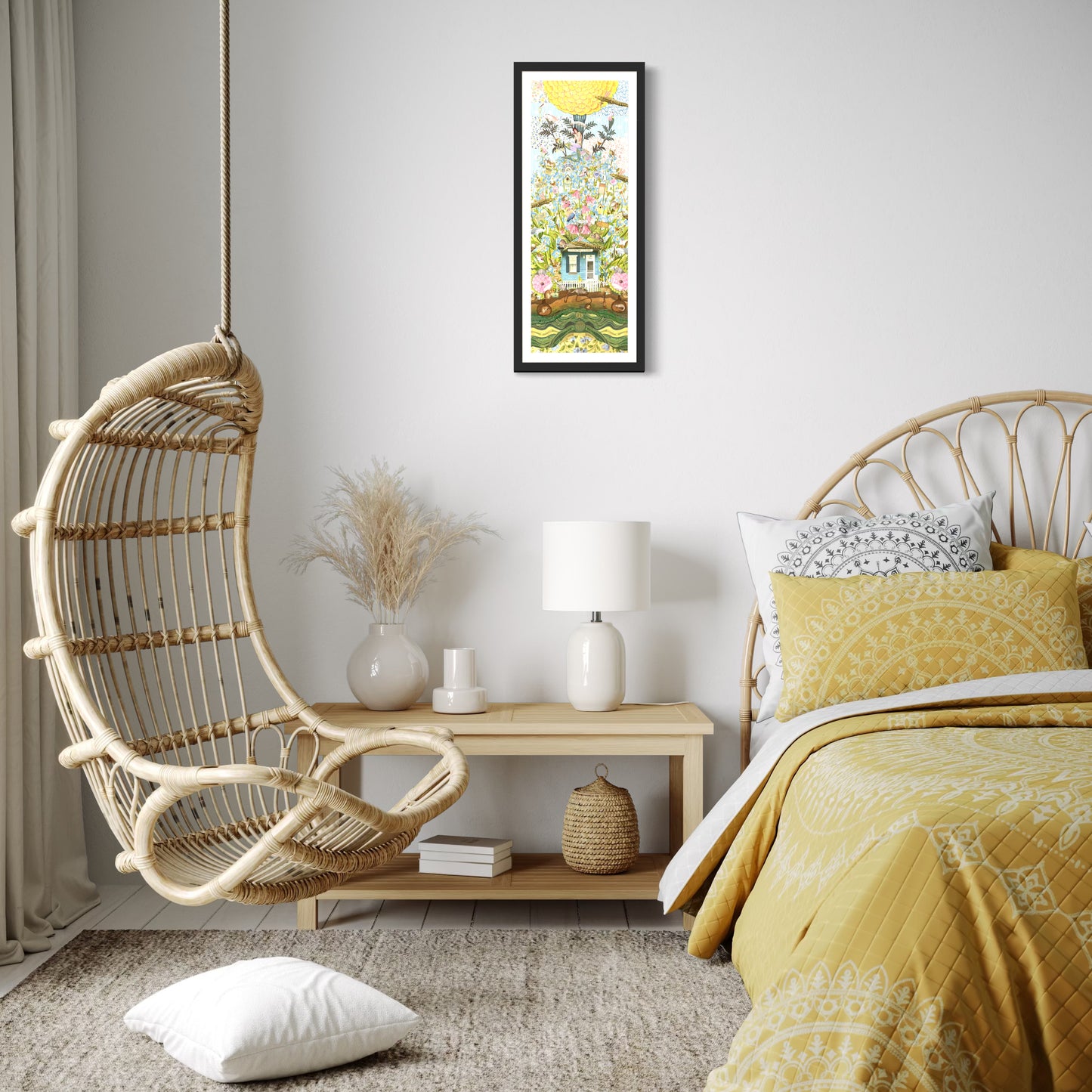 "The House That Traded Trinkets" Framed Giclee Prints