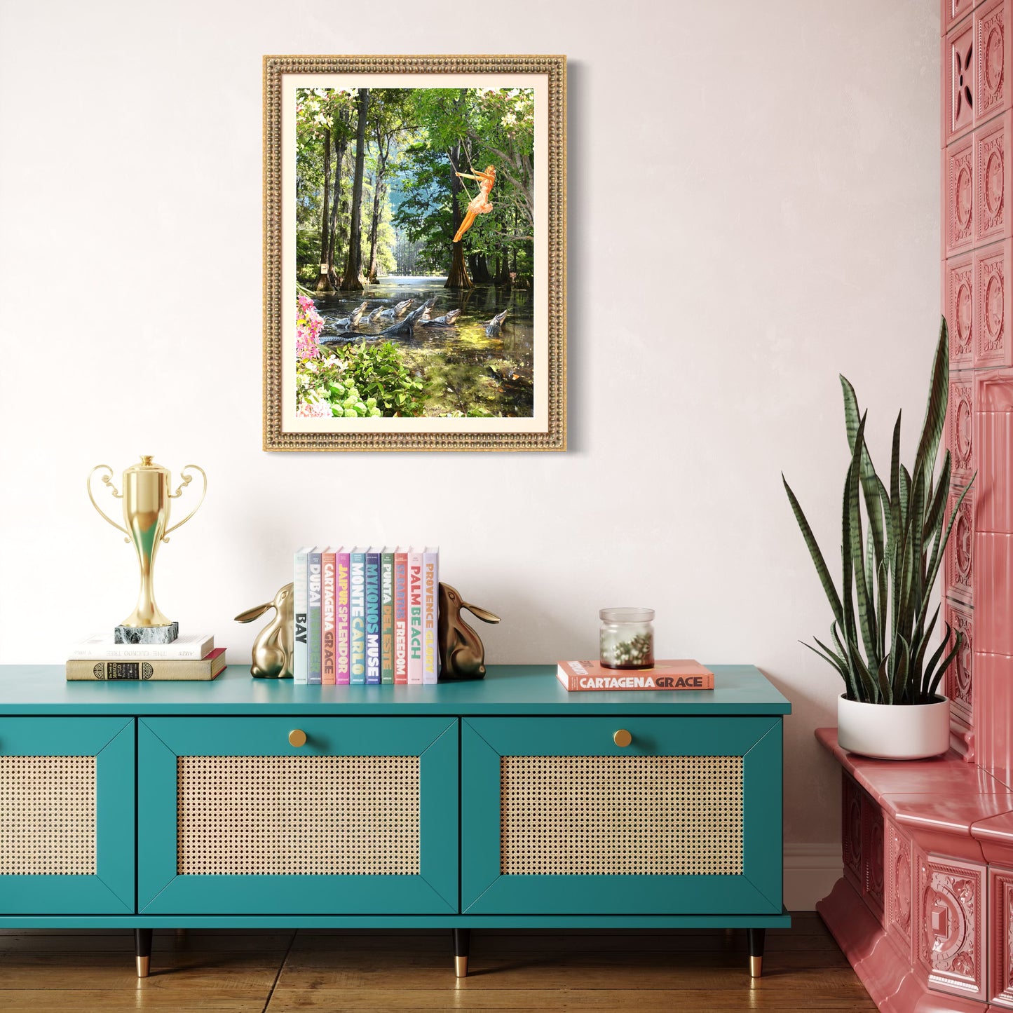 "Bayou Swing" Framed Giclee Prints