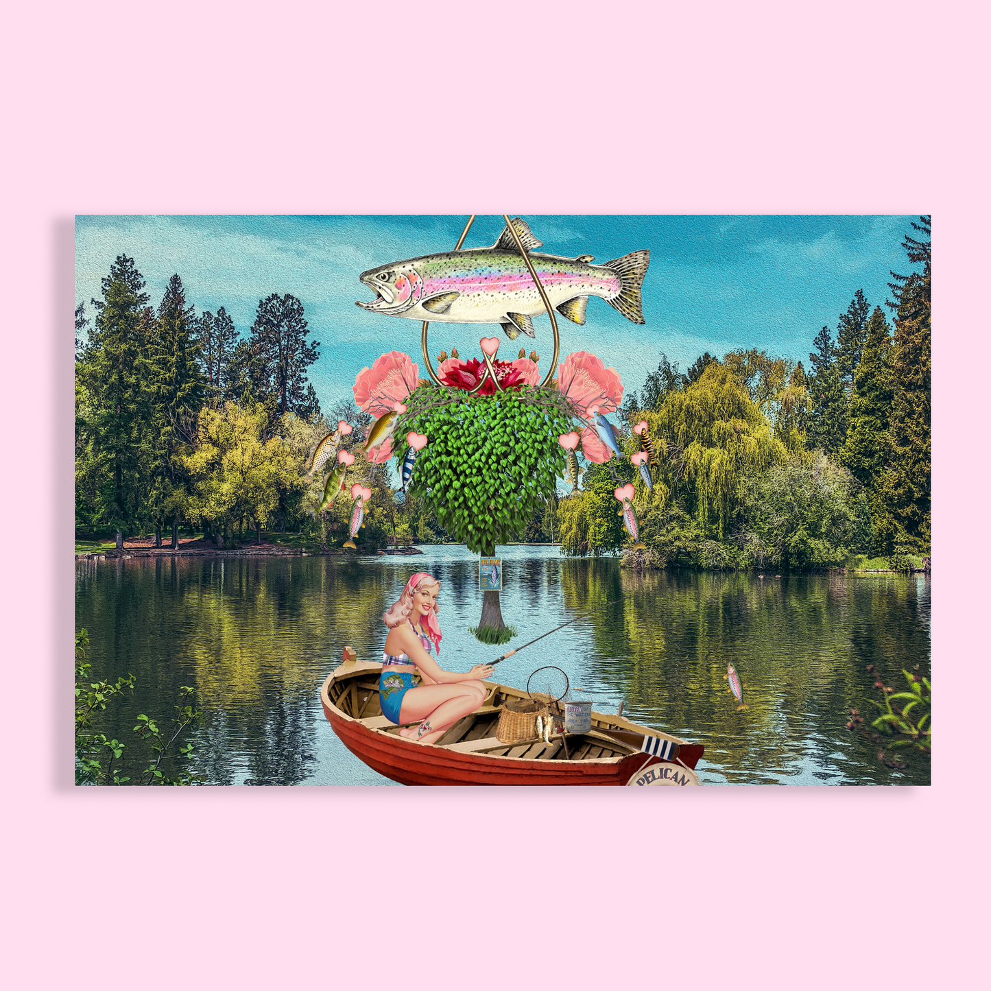 Postcard Prints "Fannie Fisher"