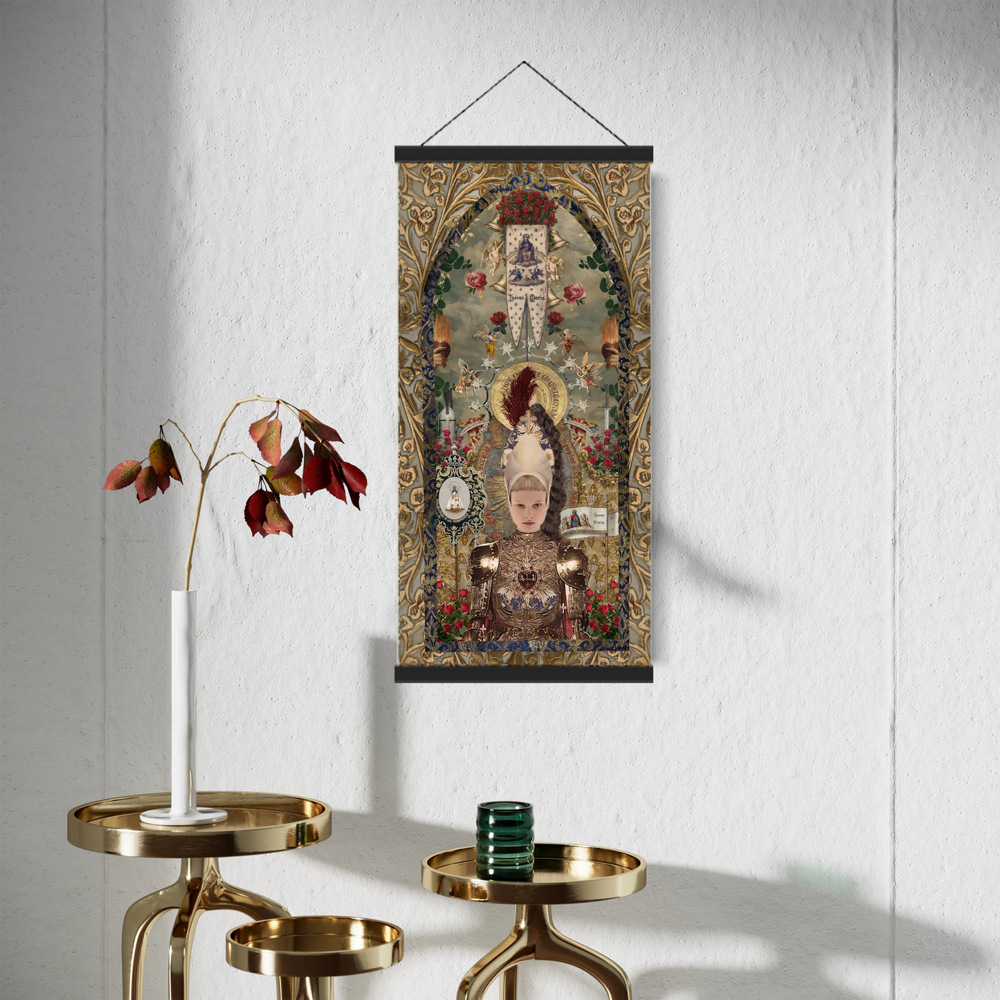 "Jeanne d'Arc" Hanging Canvas Print