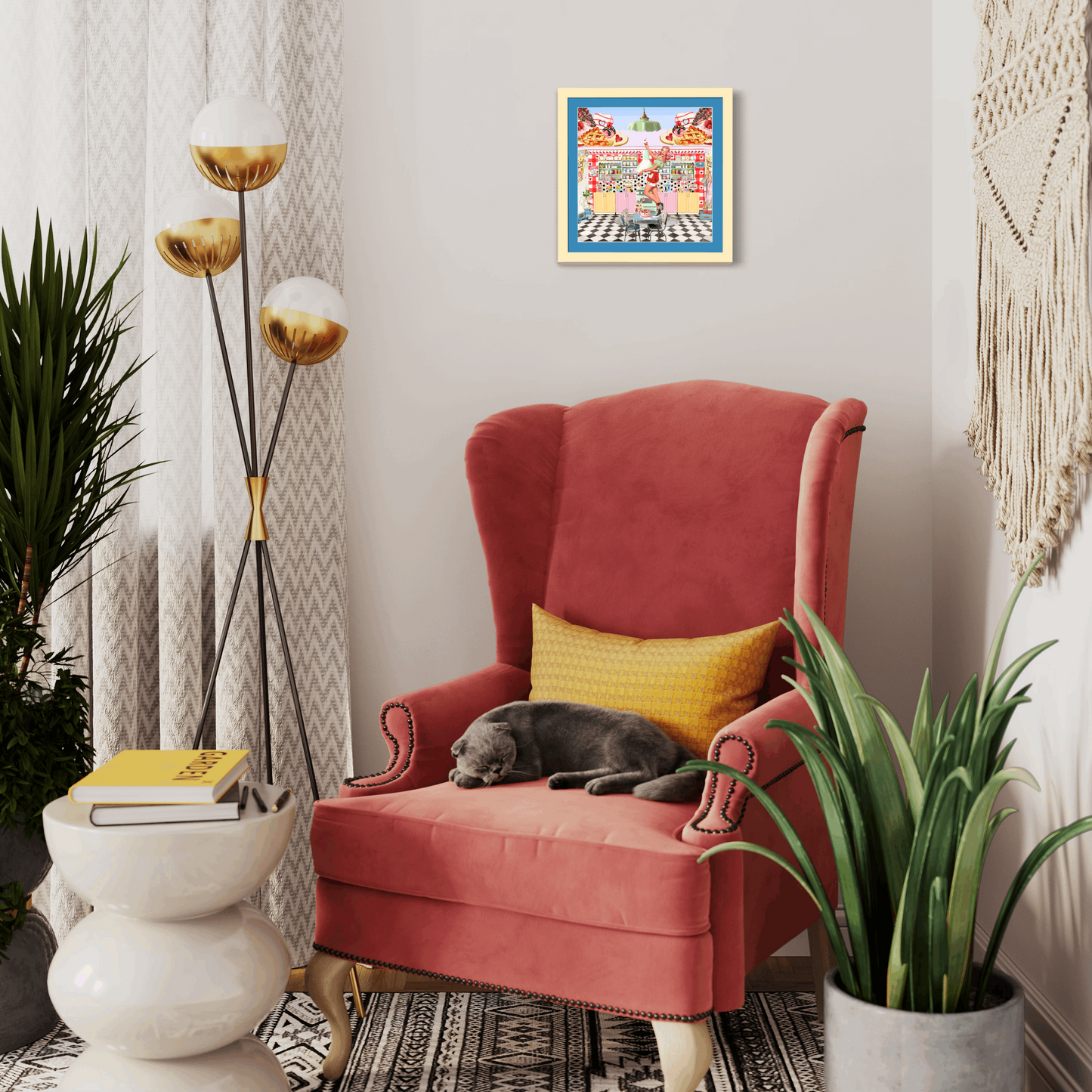 "Bakin' Babs" Framed Prints