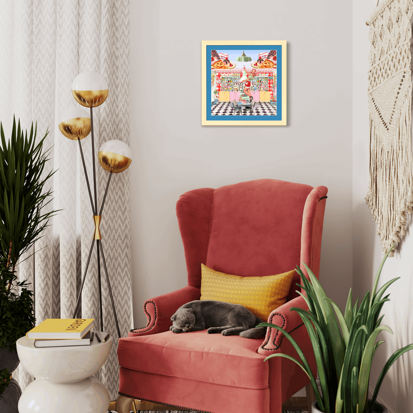 "Bakin' Babs" Framed Prints