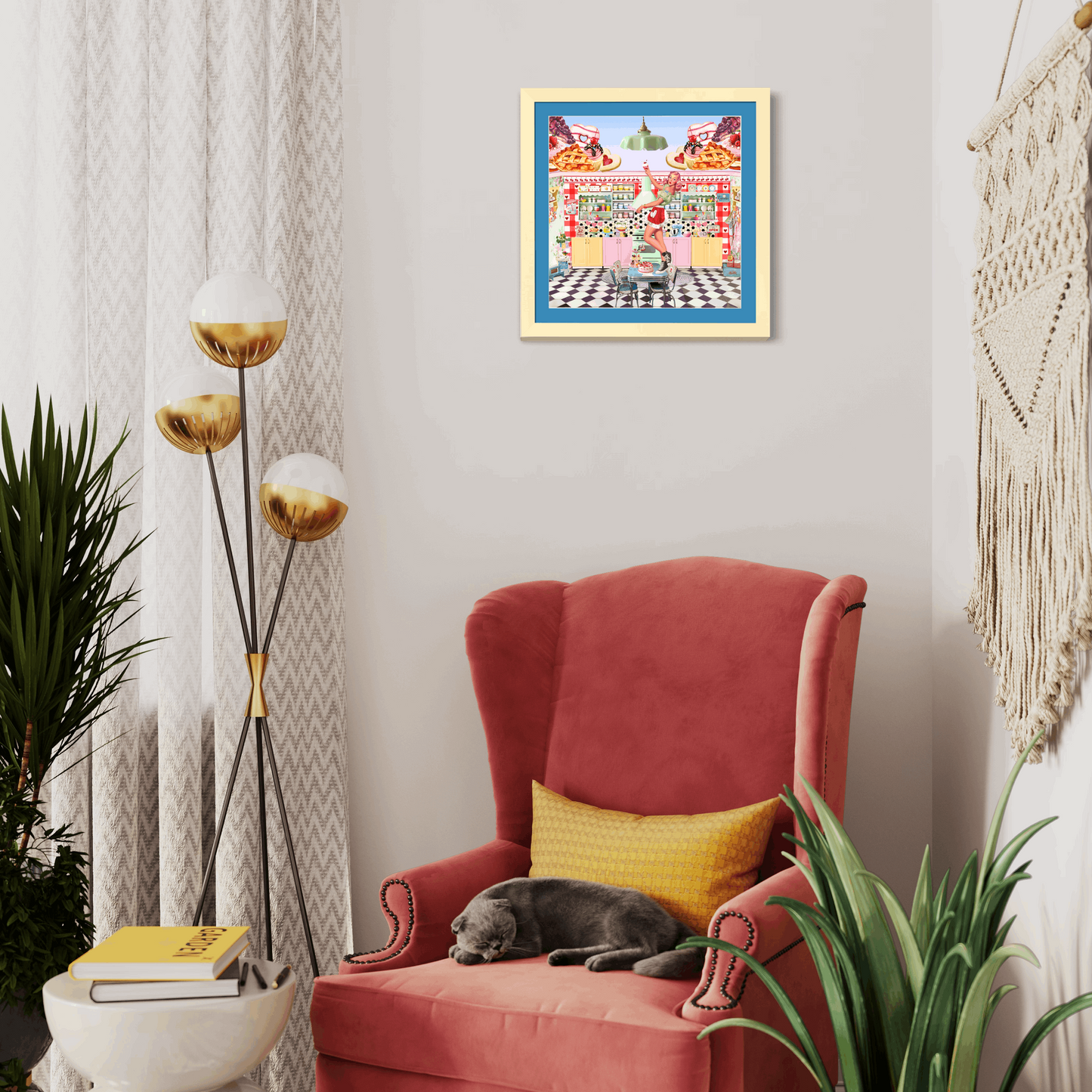 "Bakin' Babs" Framed Prints