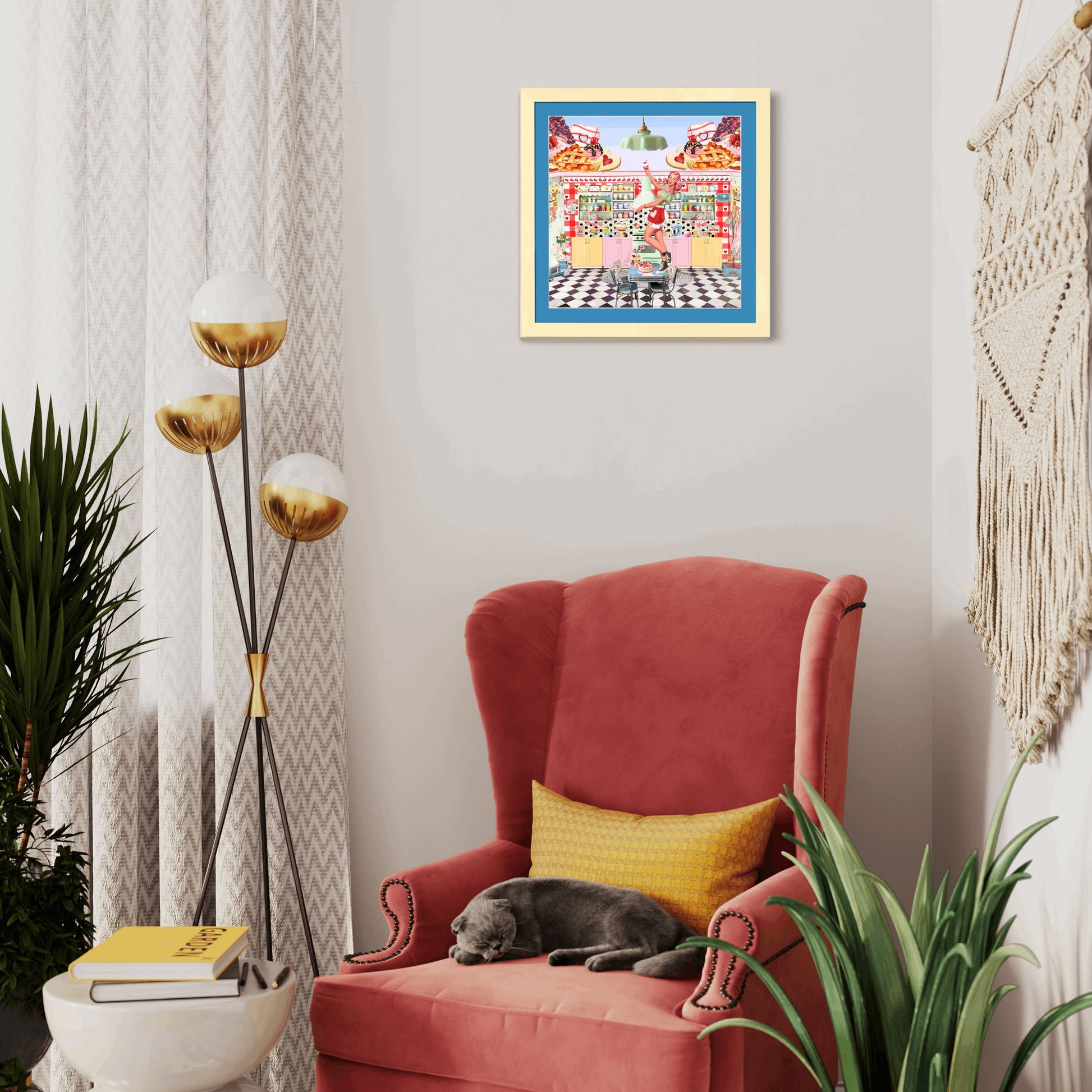 "Bakin' Babs" Framed Prints