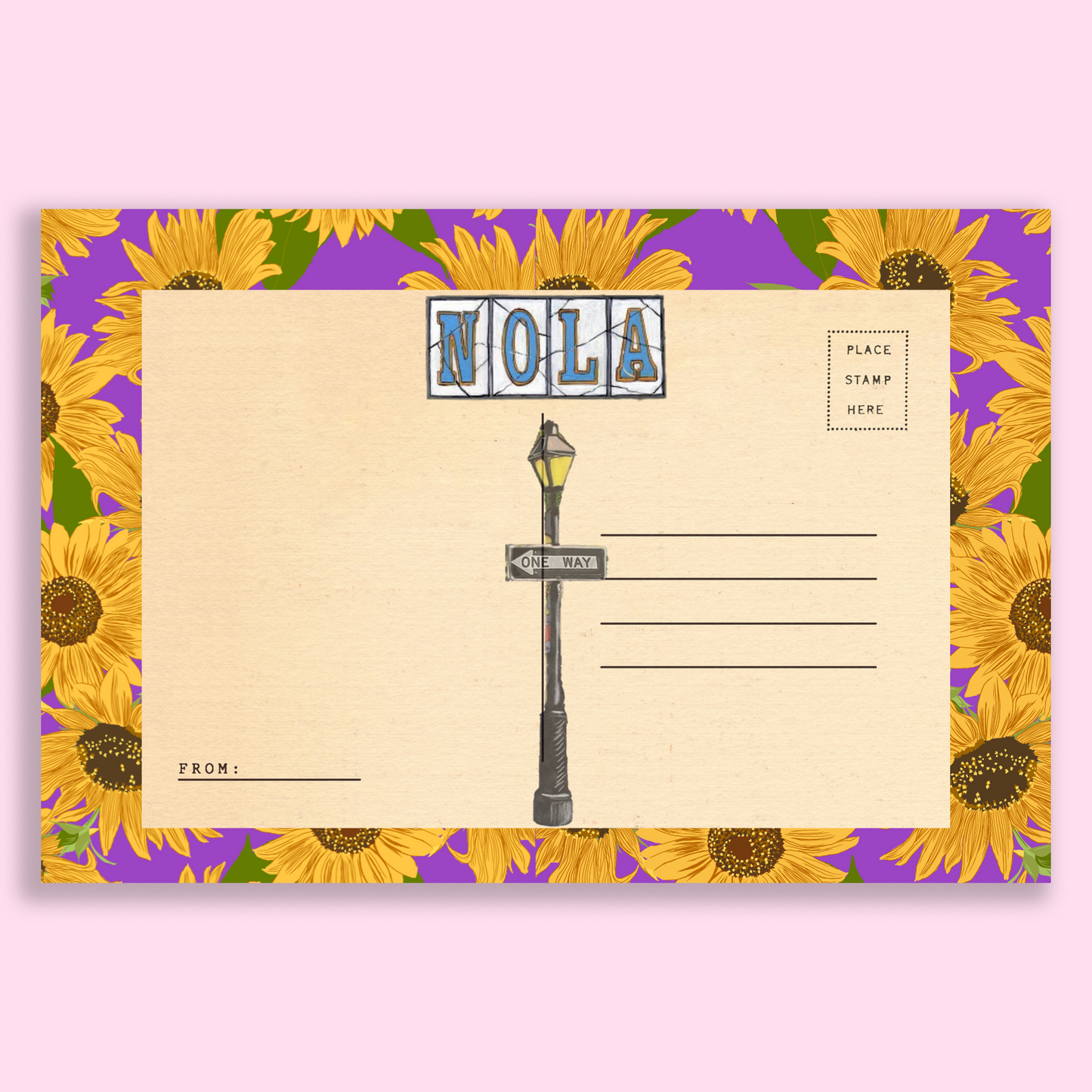 Postcard Prints "Party in the Marigny"