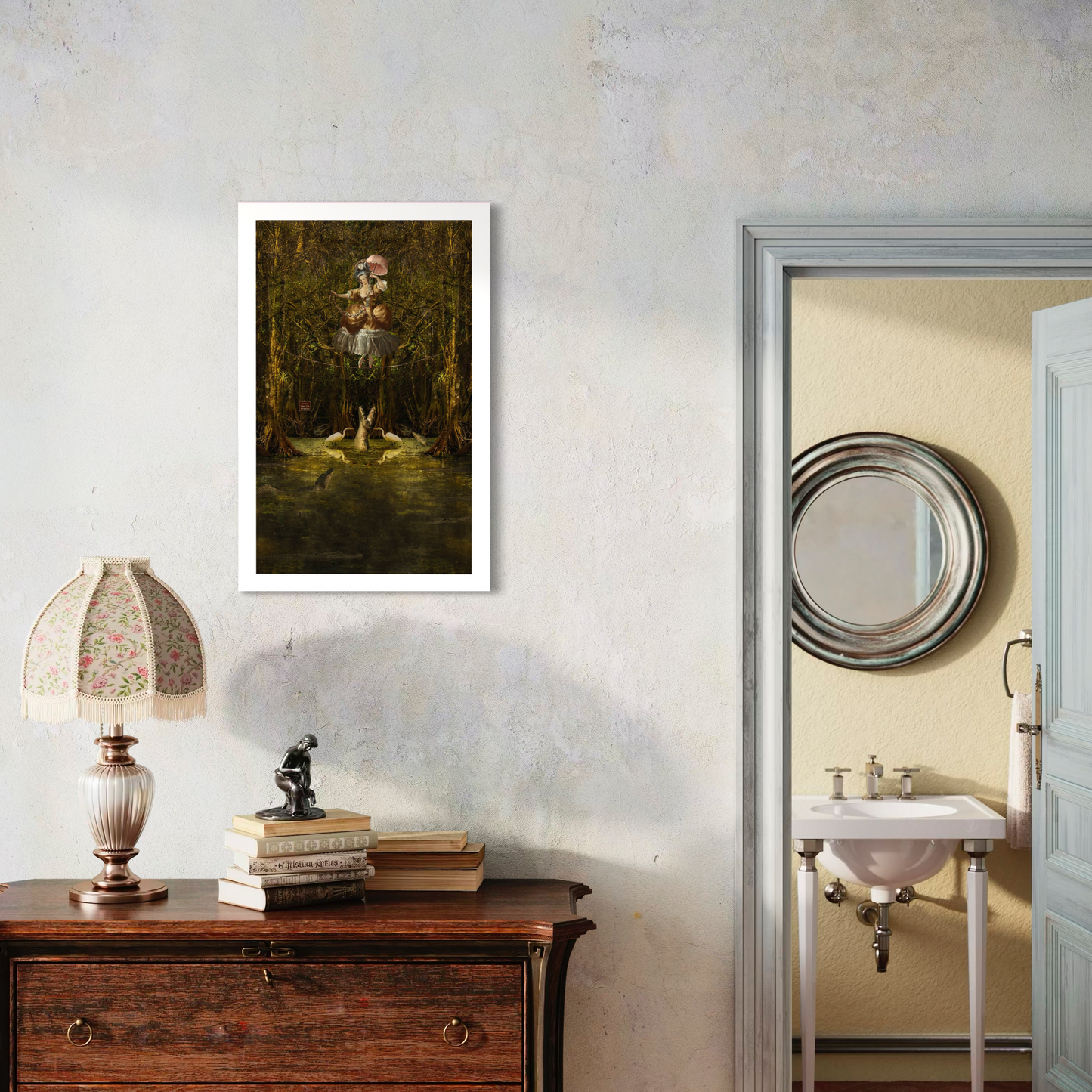 "Bayou Promenade" Fine Art Prints