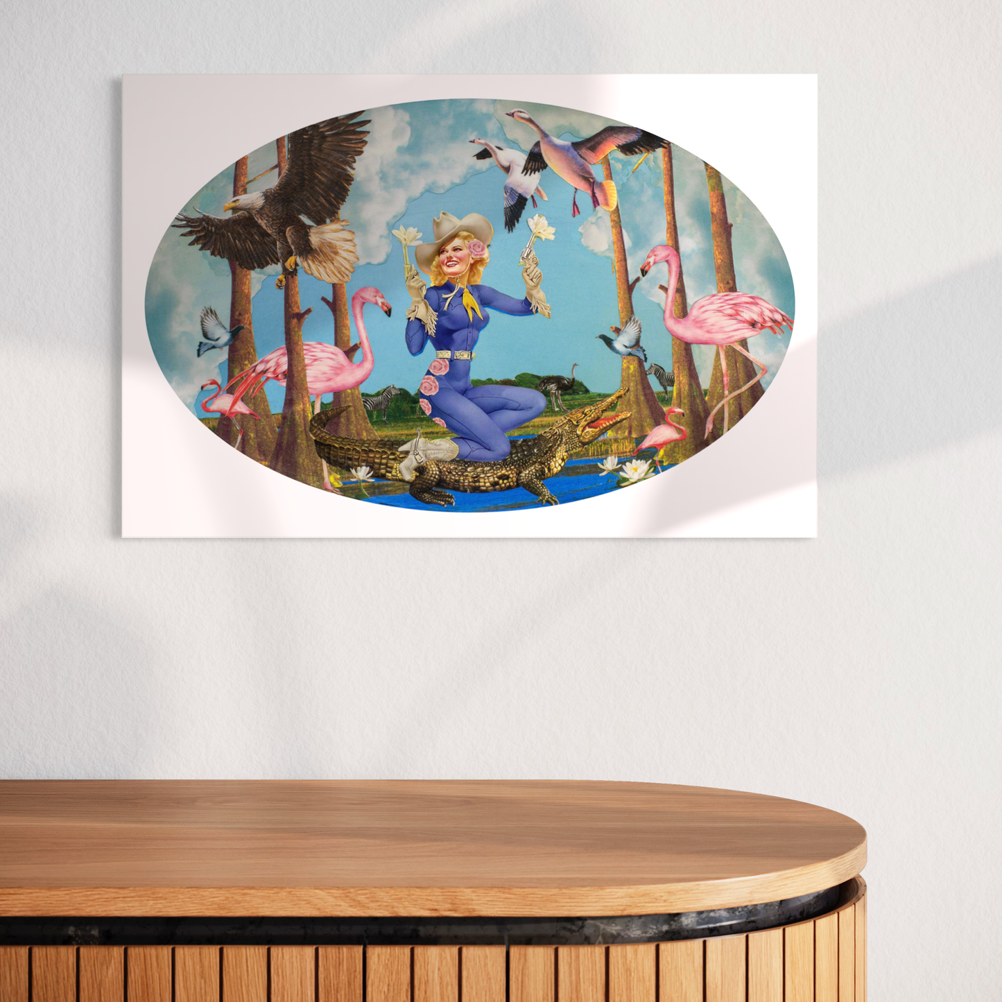 "Wetland Cowgirl" Fine Art Prints