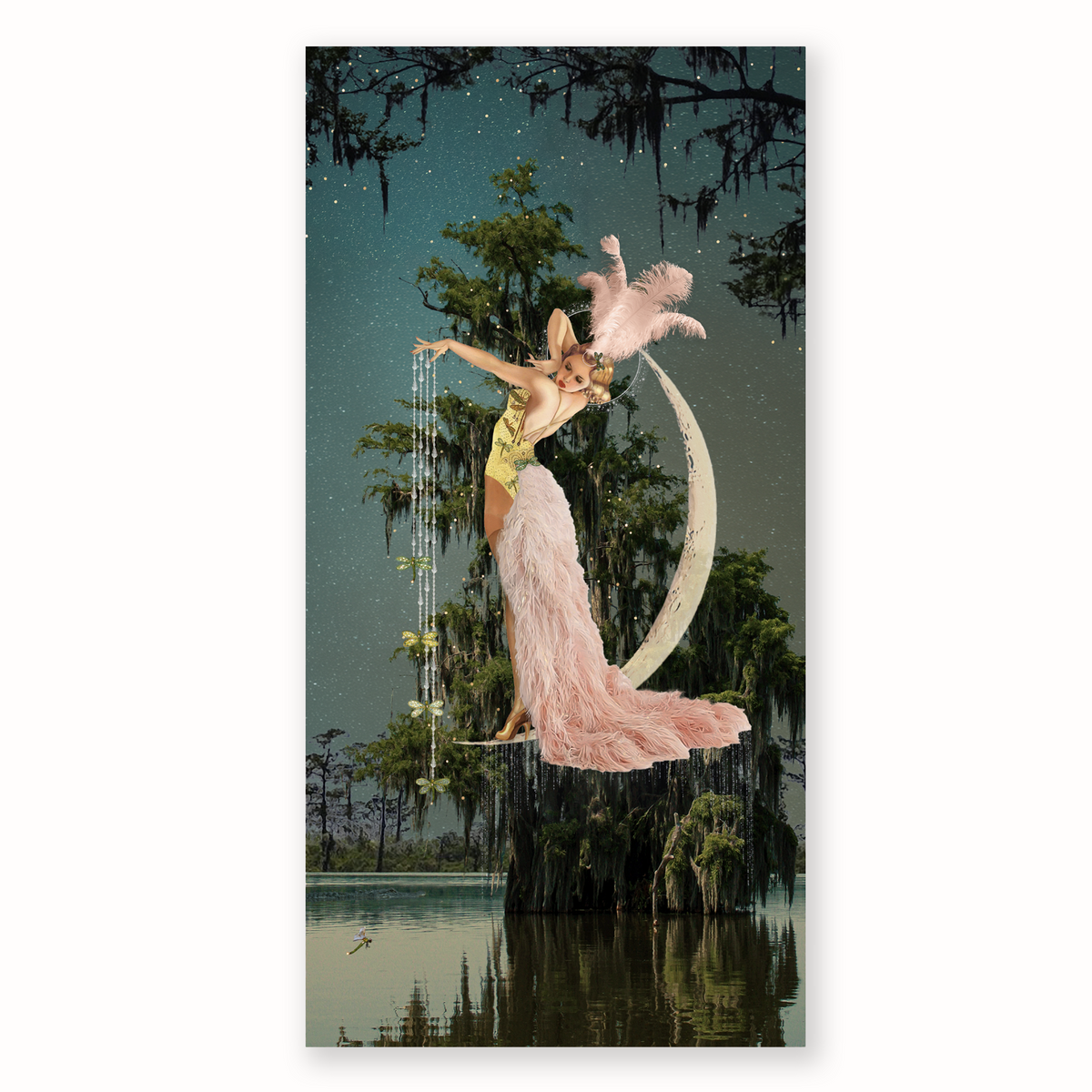 Burlesque on the Bayou — Canvas Prints