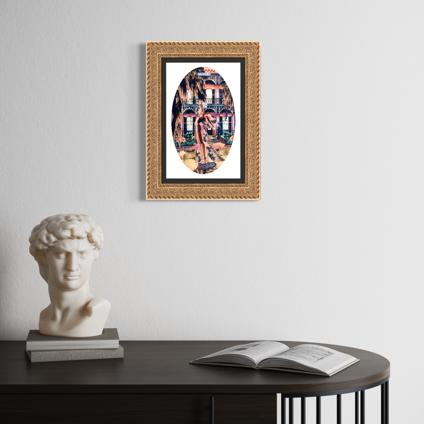 "St. Charles Lady" Framed Prints