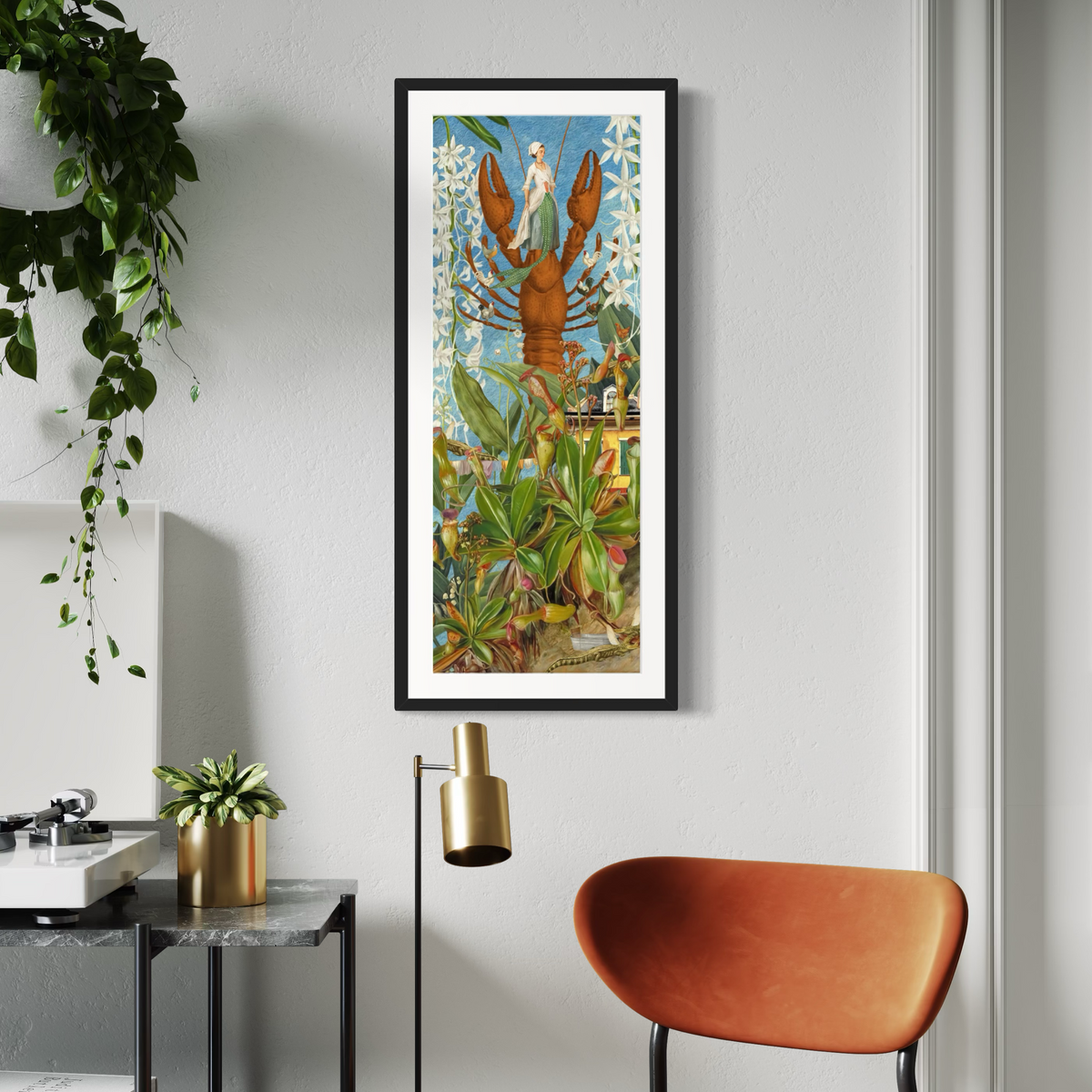 The House That Fed The Rougarou — Framed Giclée Print