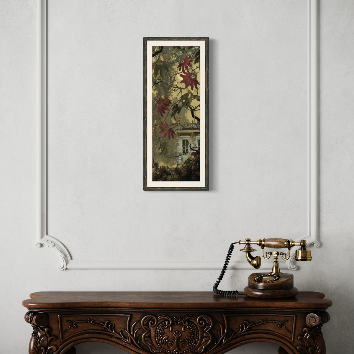 The House That Whispers — Framed Giclée Print