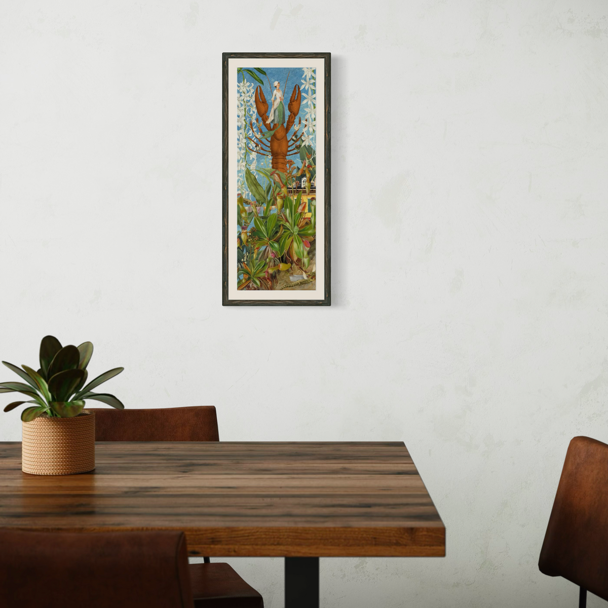 The House That Fed The Rougarou — Framed Giclée Print