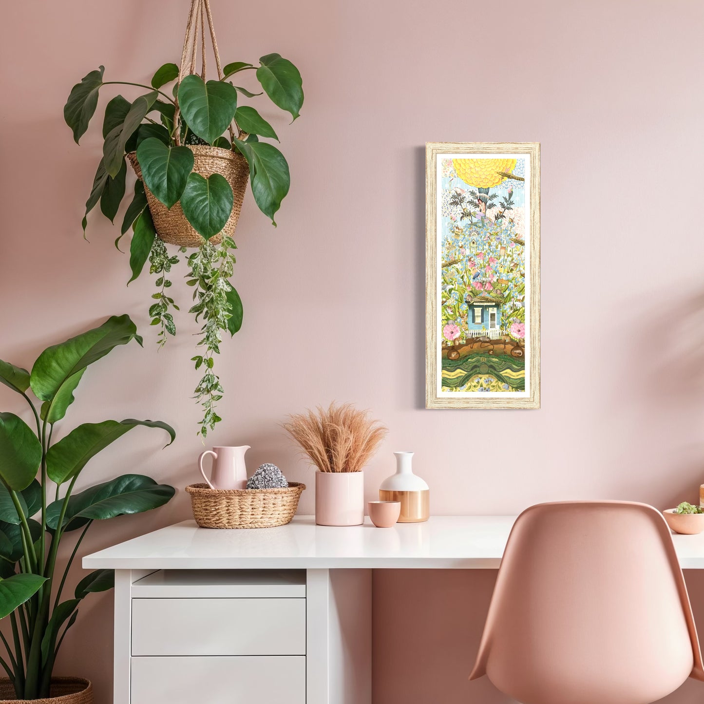 "The House That Traded Trinkets" Framed Giclee Prints