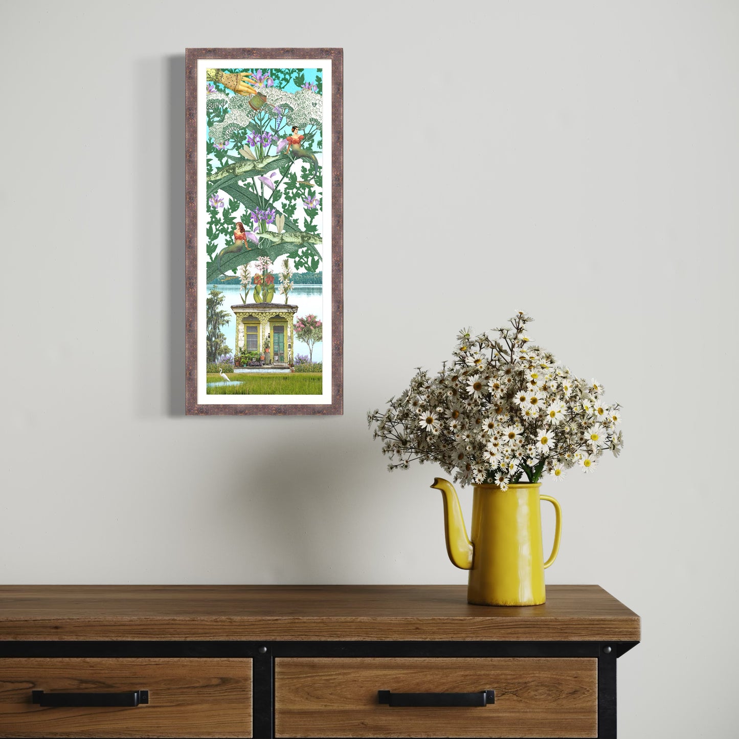 "The House That Grew" Framed Giclee Prints