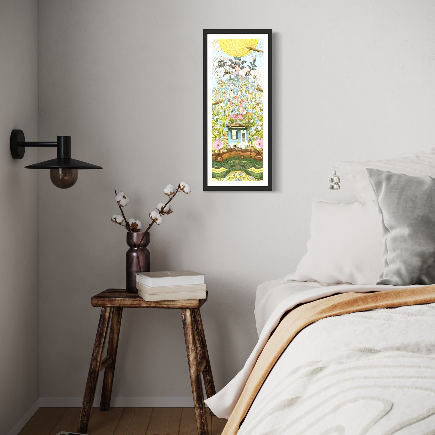 "The House That Traded Trinkets" Framed Giclee Prints