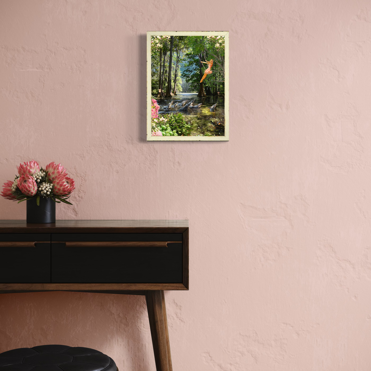 Bayou Swing — Framed Giclée Print