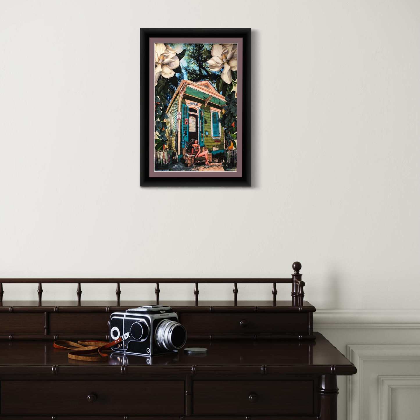 "Hipster on Gentilly" Framed Prints