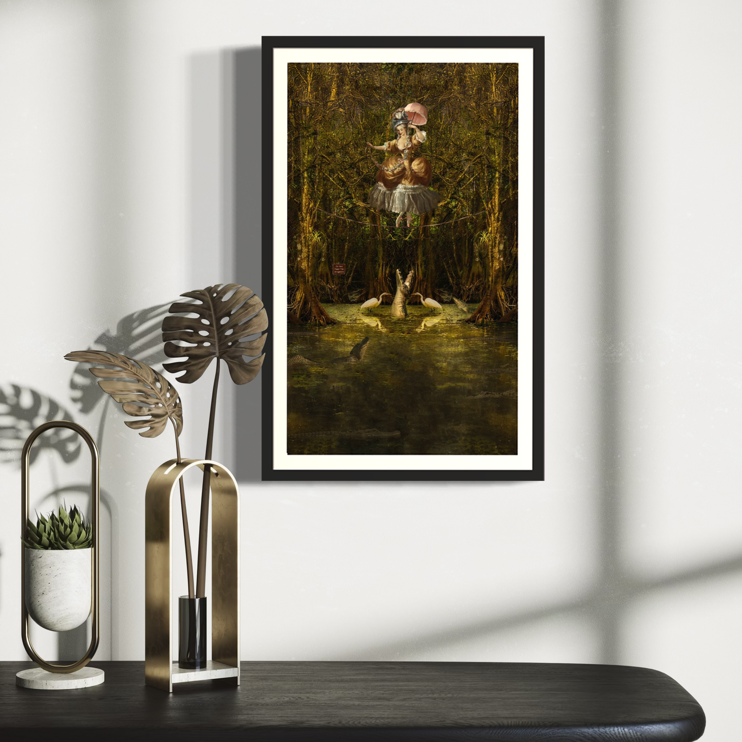 "Bayou Promenade" Framed Prints