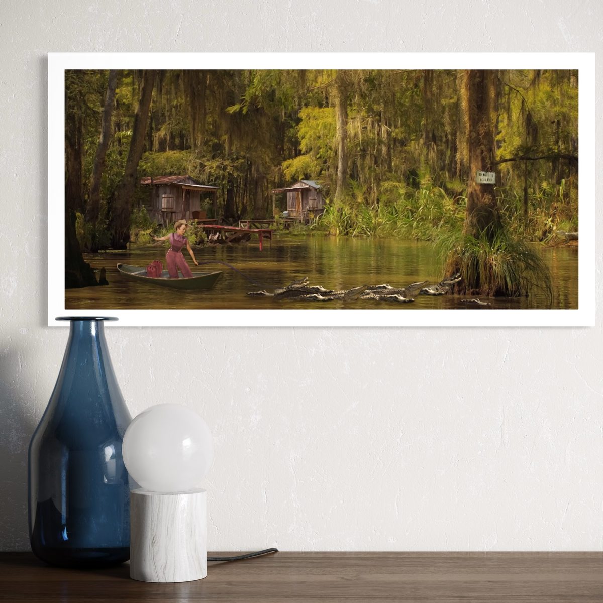 Bayou Reindeer — Fine Art Giclée Print