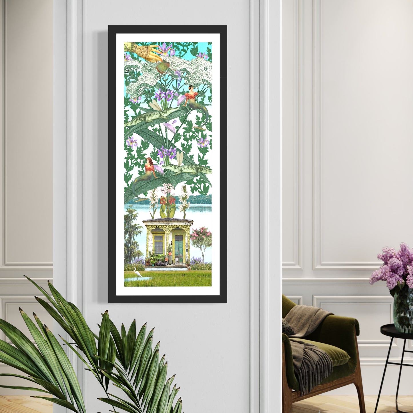 "The House That Grew" Framed Giclee Prints