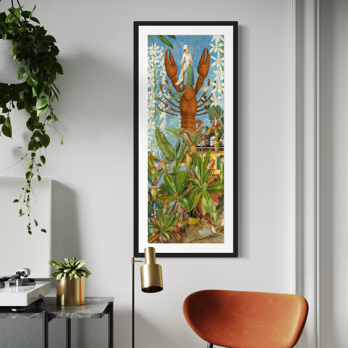 The House That Fed The Rougarou — Framed Giclée Print