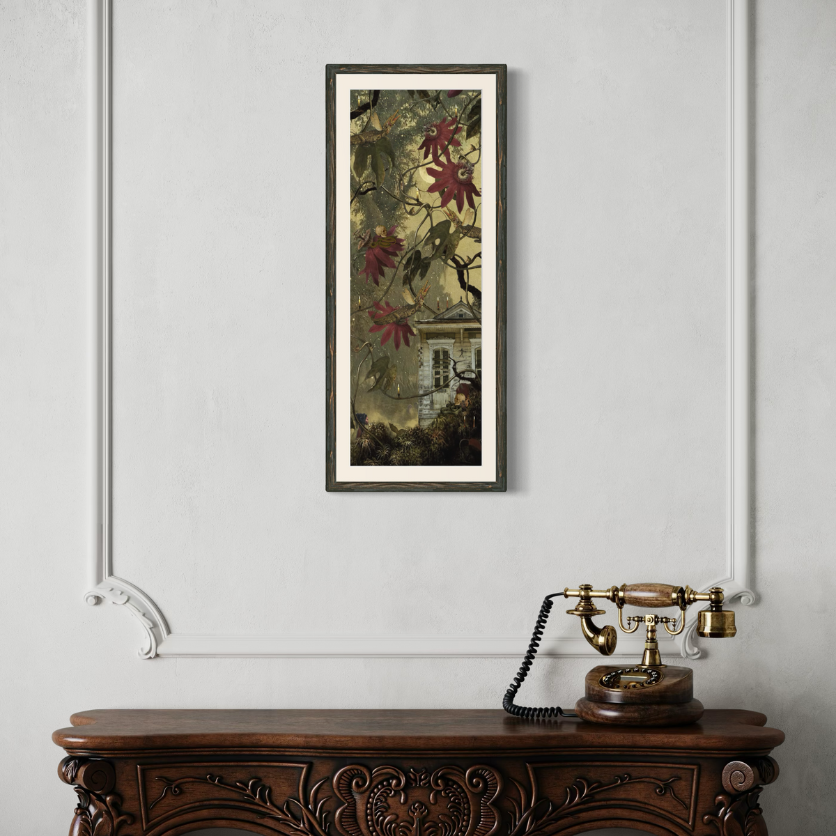 The House That Whispers — Framed Giclée Print