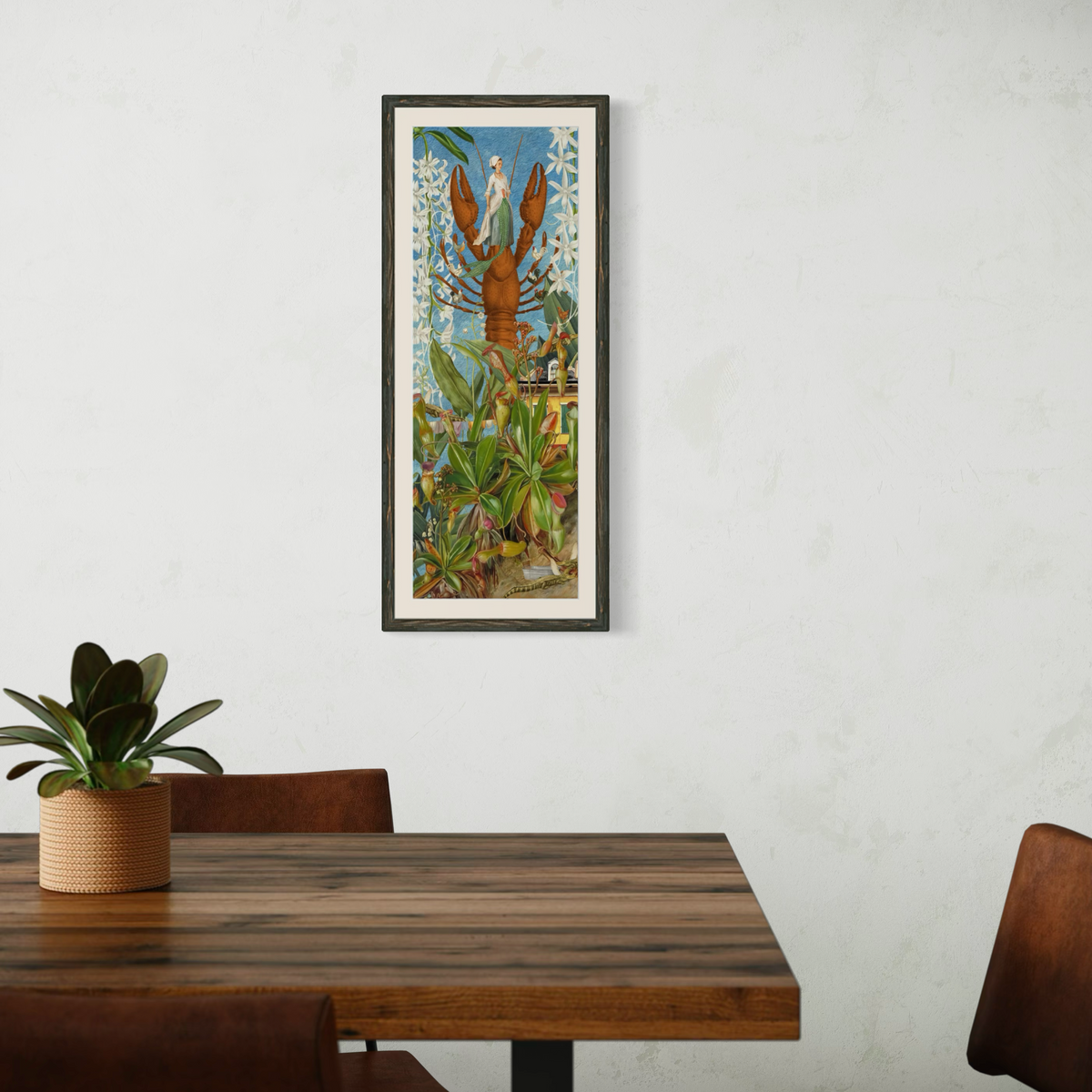 The House That Fed The Rougarou — Framed Giclée Print