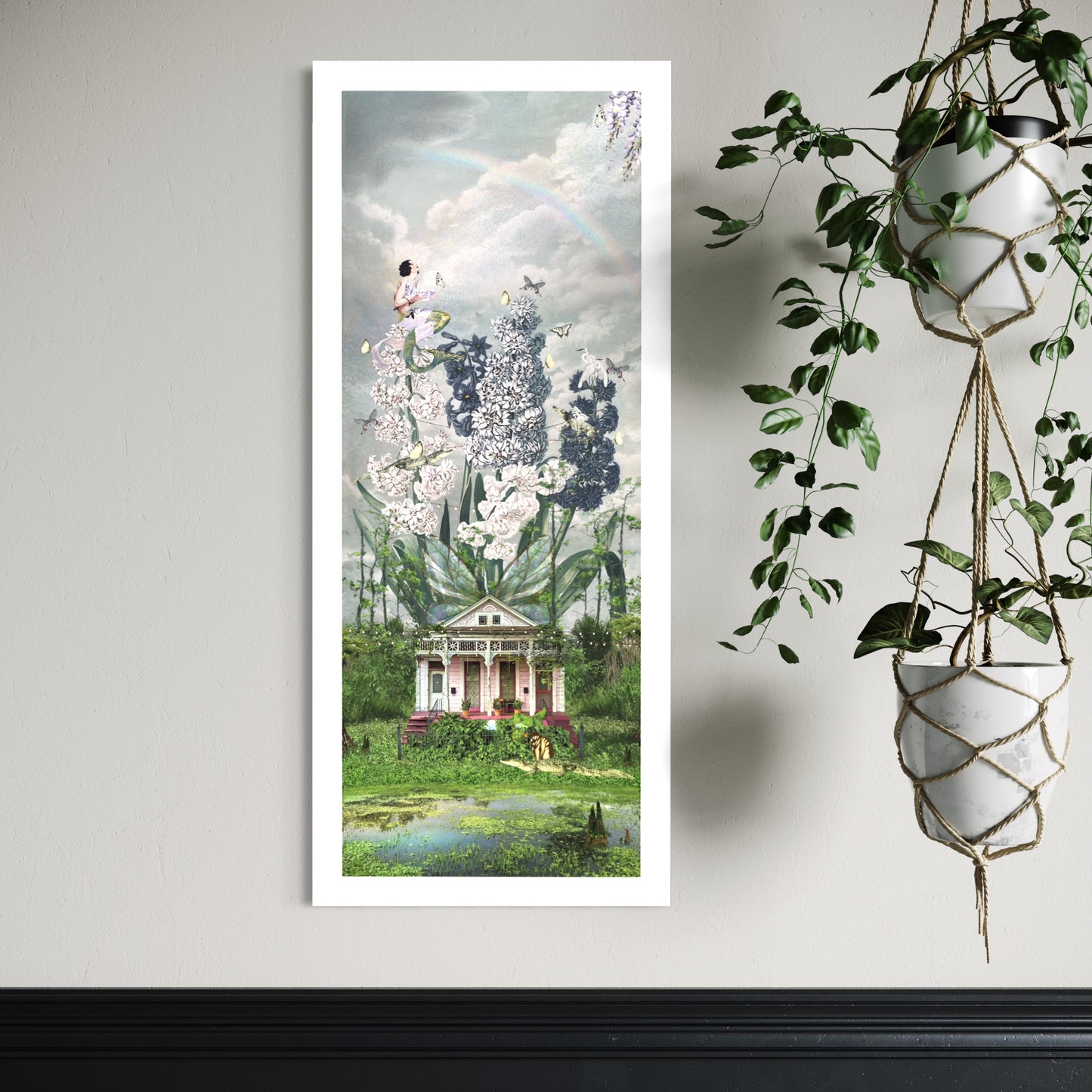 "The House That Grew Wings" Fine Art Prints