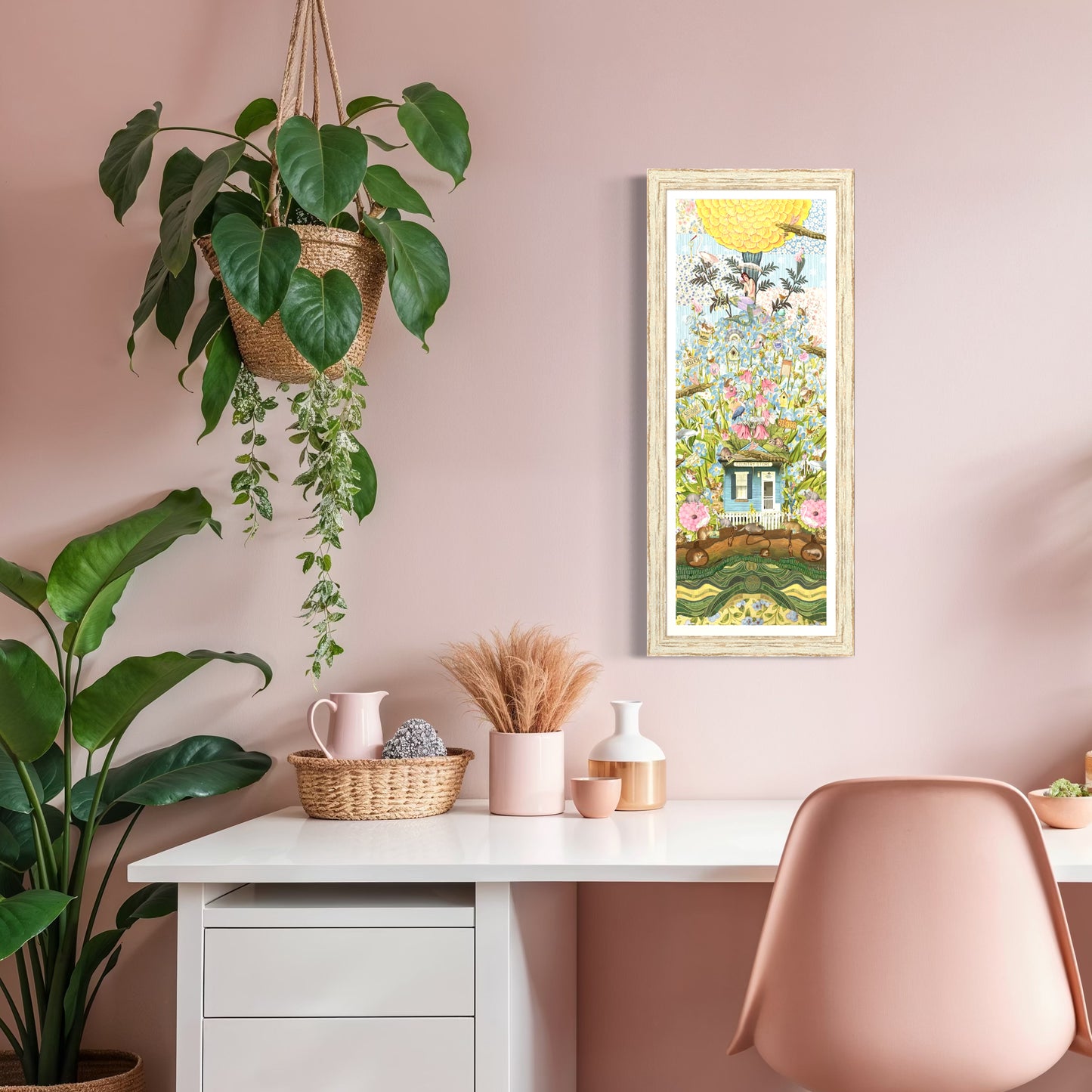 "The House That Traded Trinkets" Framed Giclee Prints