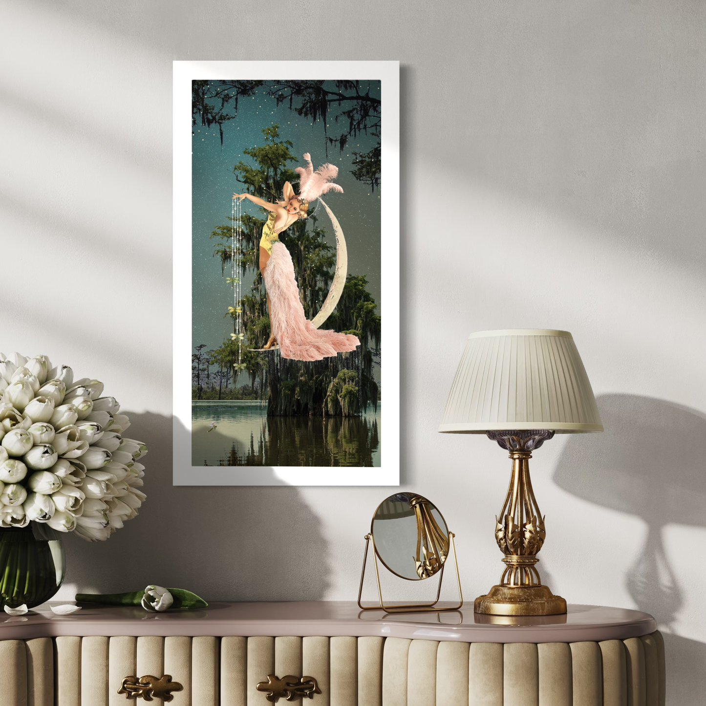 "And So, She Hung The Moon" Fine Art Prints