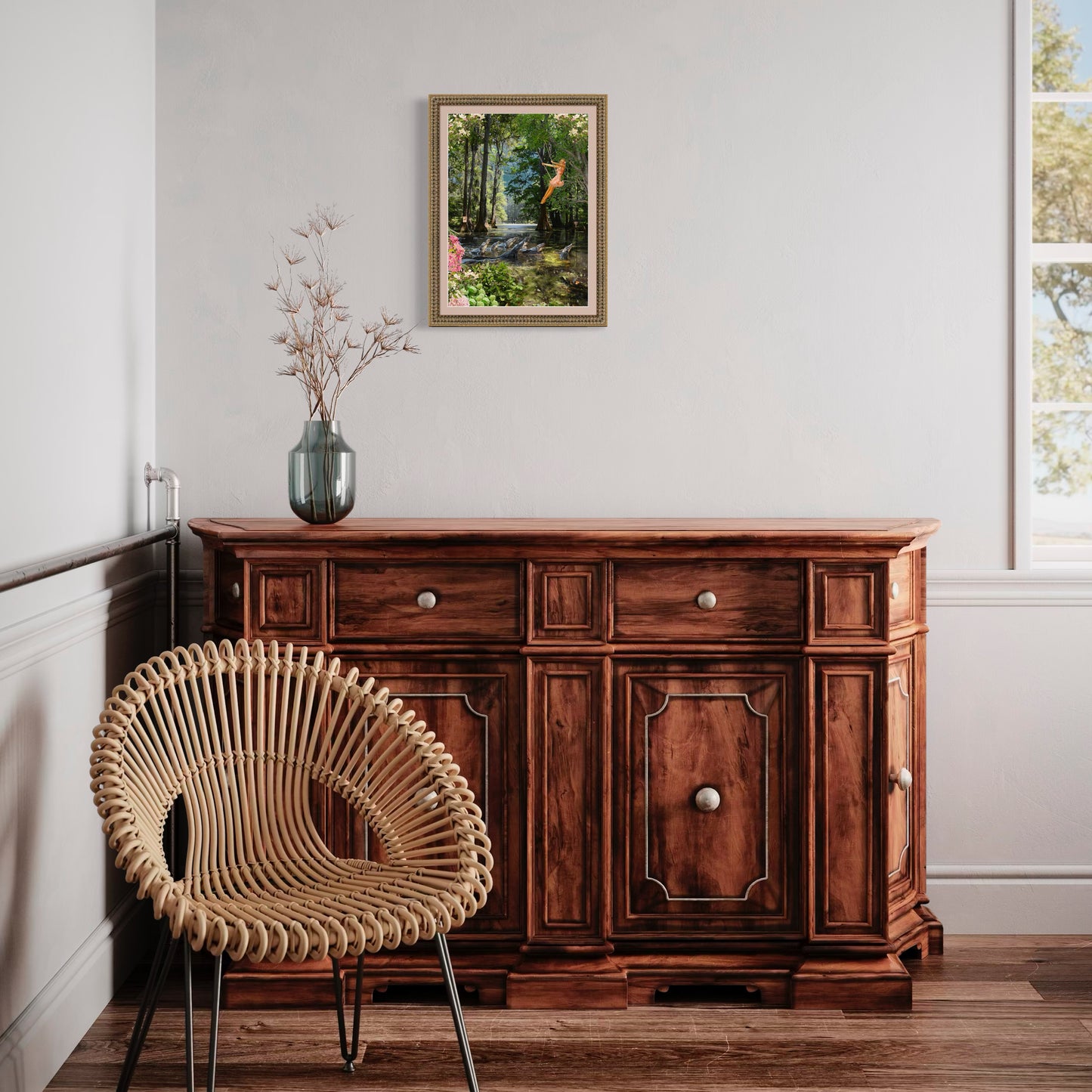 "Bayou Swing" Framed Giclee Prints