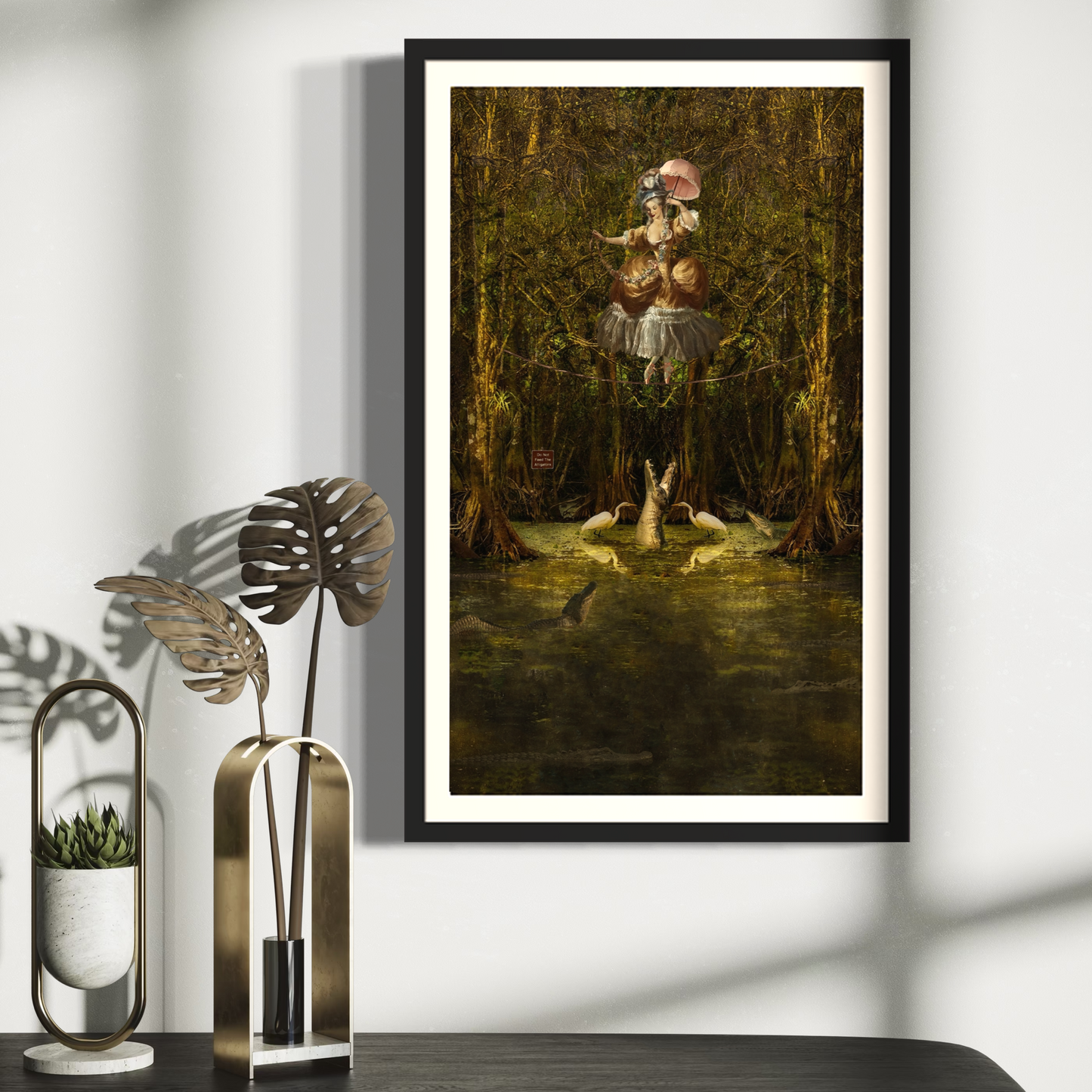 "Bayou Promenade" Framed Prints