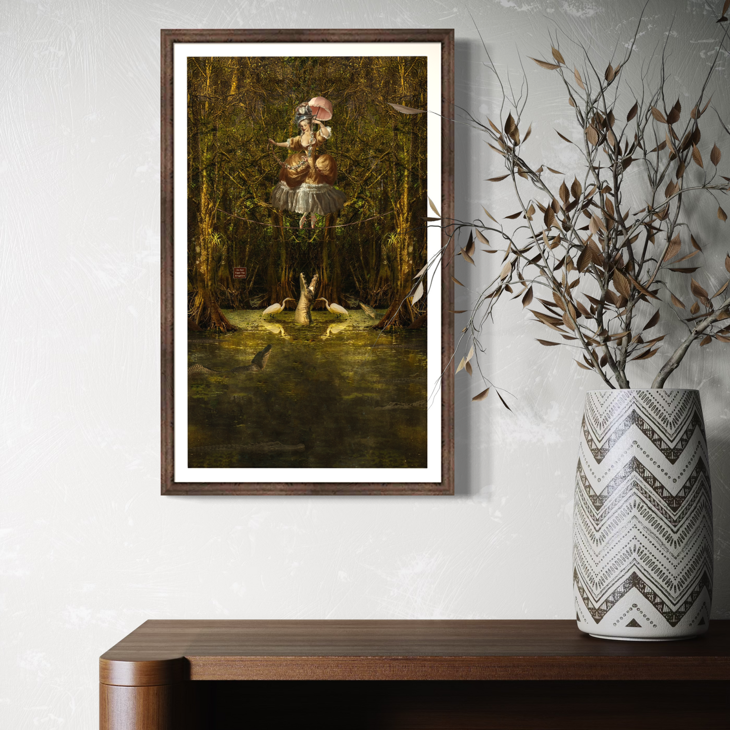 "Bayou Promenade" Framed Prints