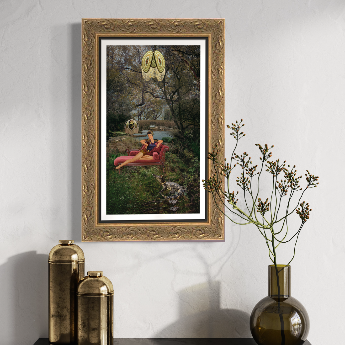 "Gator Gypsy" Framed Prints