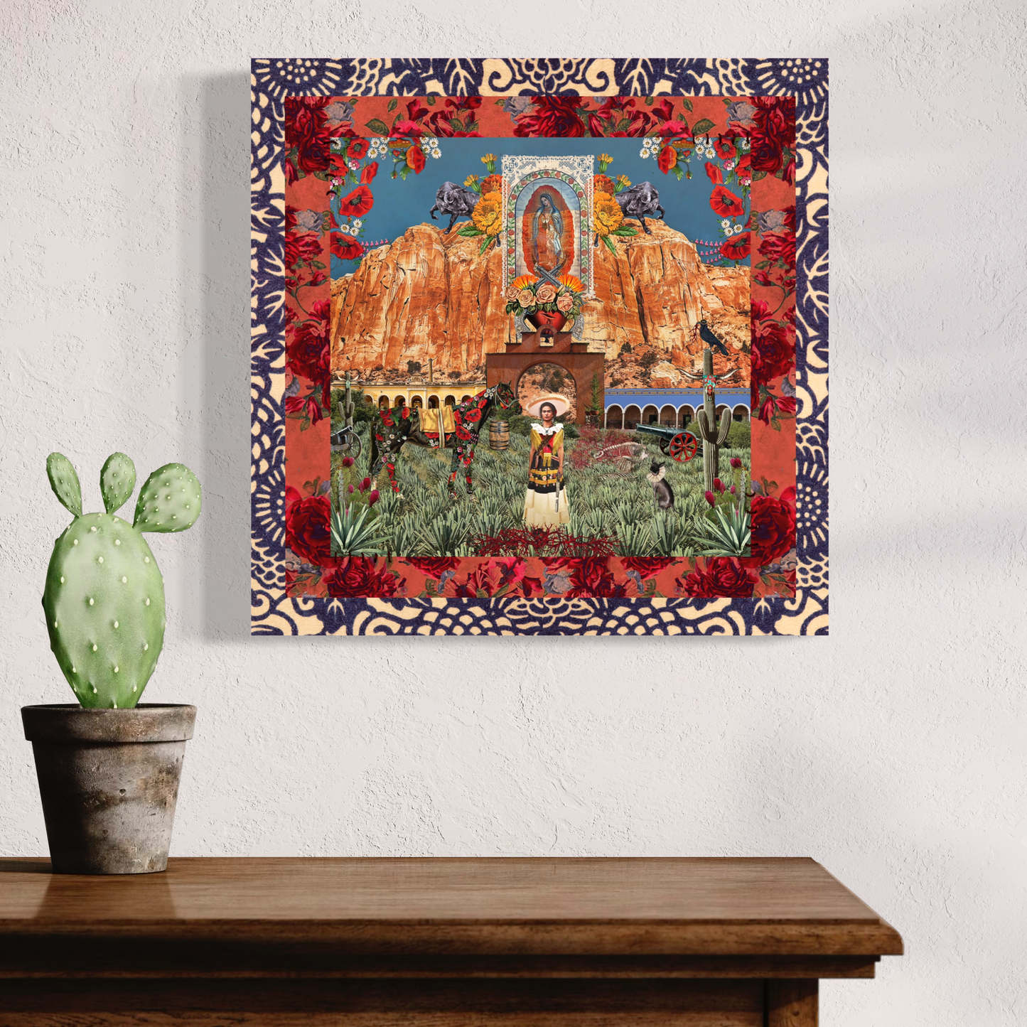 "Frida de las Adelitas" Canvas Prints